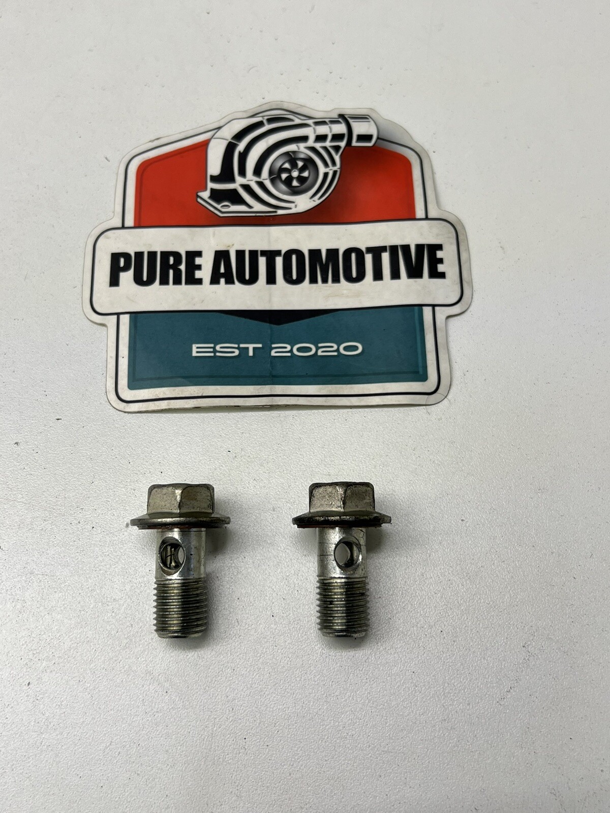 2009-2020 Nissan 370Z Automatic Transmission Cooler Banjo Bolt Set OEM