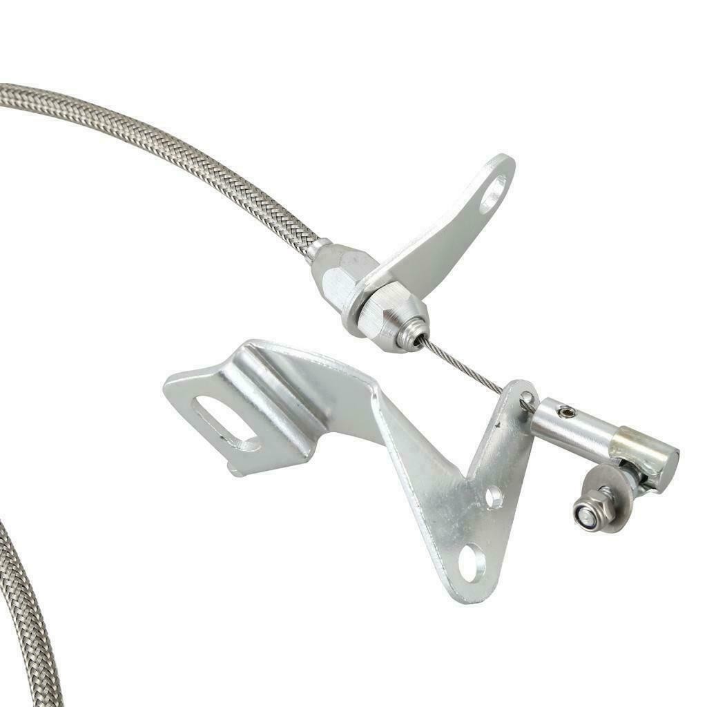46.06 Inch Transmission Kickdown Braided Stainless Steel for Mopar TorqueFlite