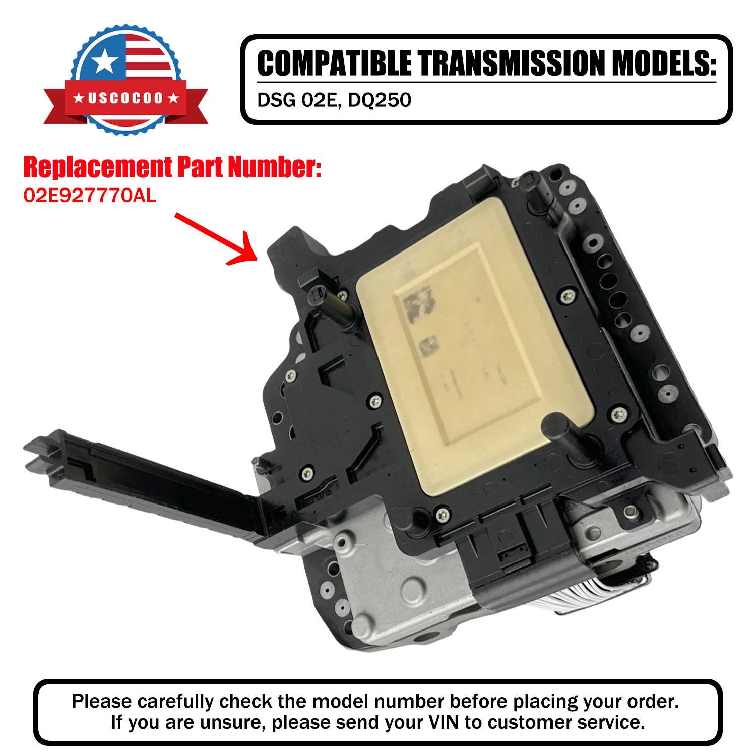 Mechatronic Valve Body & Control Unit For AUDI VW DSG 6 Speed 02E DQ250