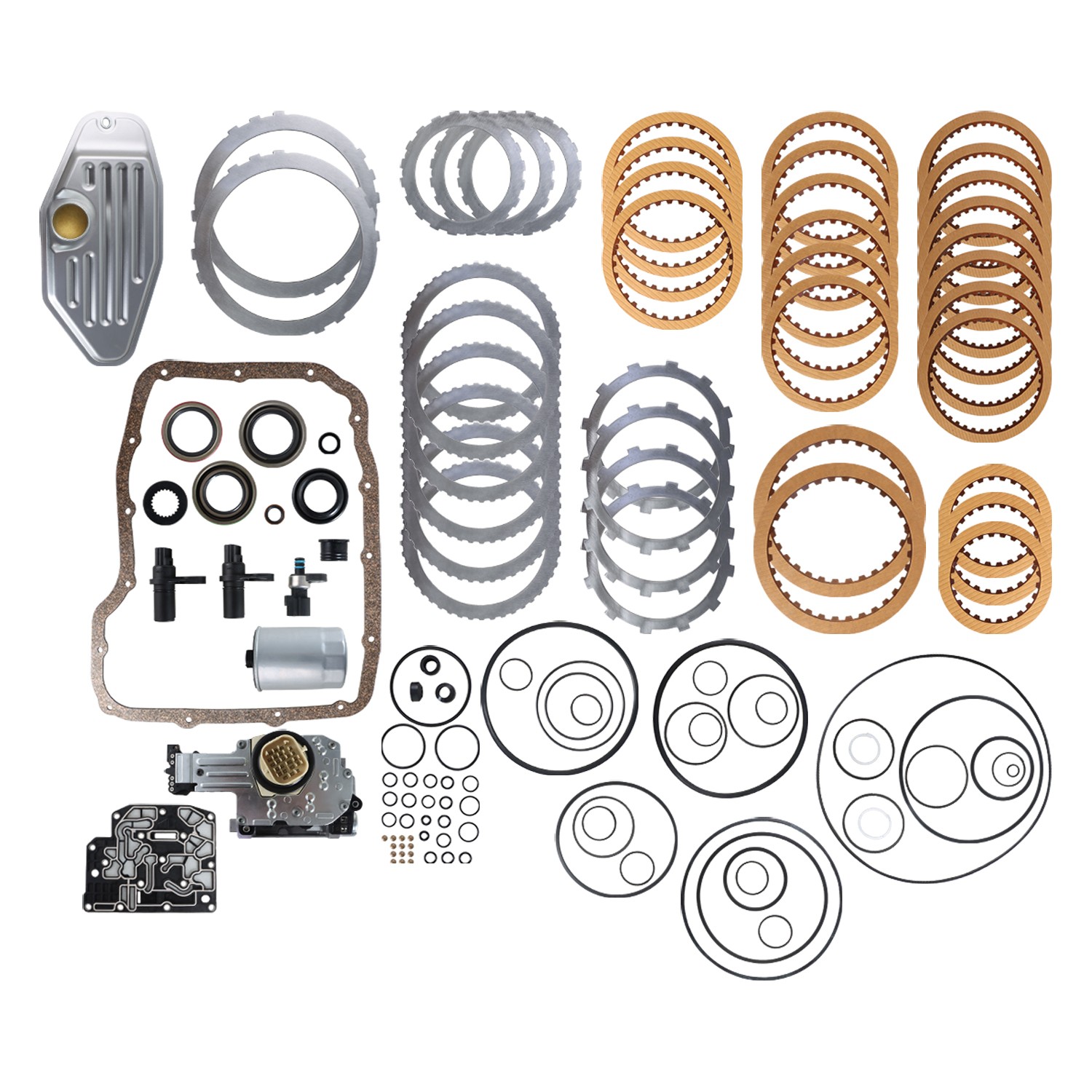 Transmissions Master Rebuild Kit Filter Friction Steel for 45RFE 545RFE 65RFE us