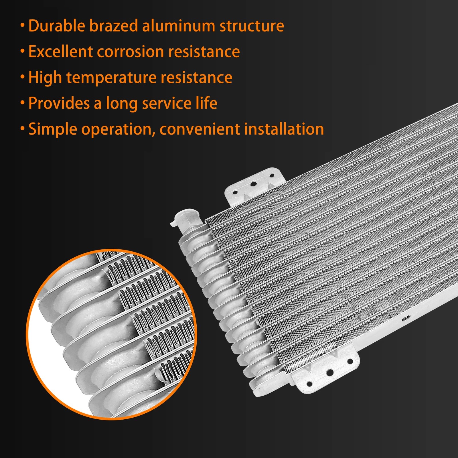 40K Transmission Cooler Trans For Tru Cool Oil Cooler GVW Max 40,000 LPD47391