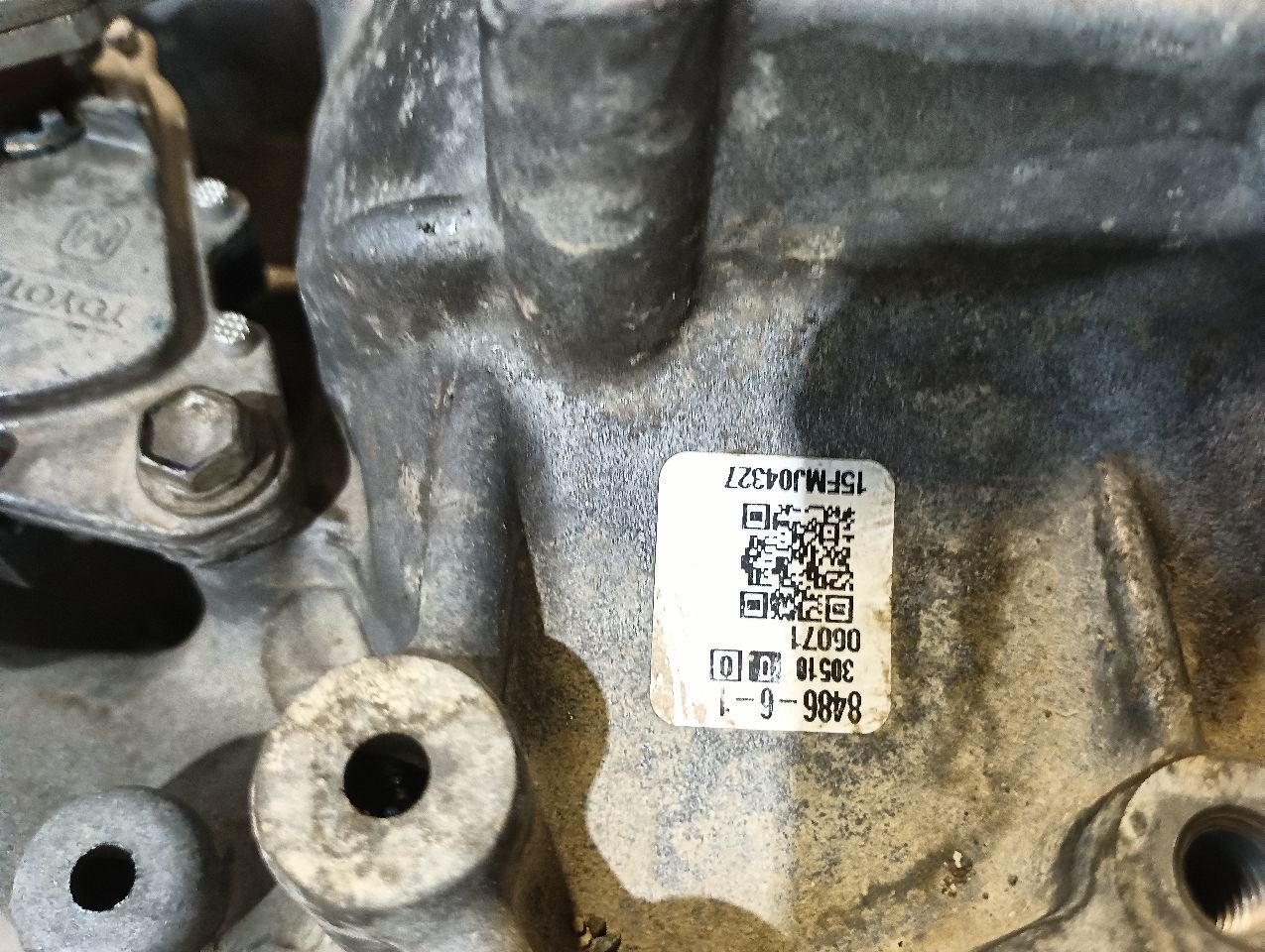 Automatic Transmission from 2015 Toyota Camry 2.5L 12480306