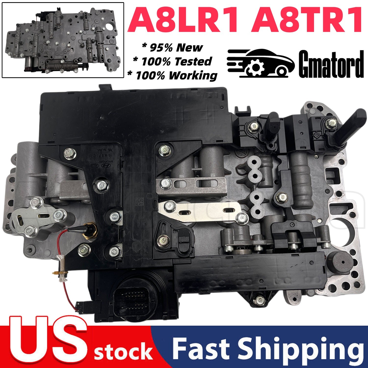8SpTransmission Valve Body A8TR1 A8LR1 with Sensor for Hyundai Genesis 2011-2016