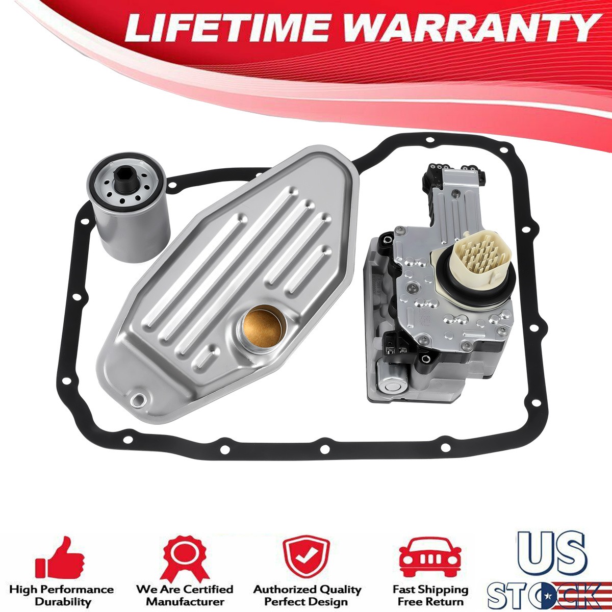 Transmission Shift Solenoid Kit For 2002-2018 Dodge Ram 1500 ST 5.7L V8 5.7L
