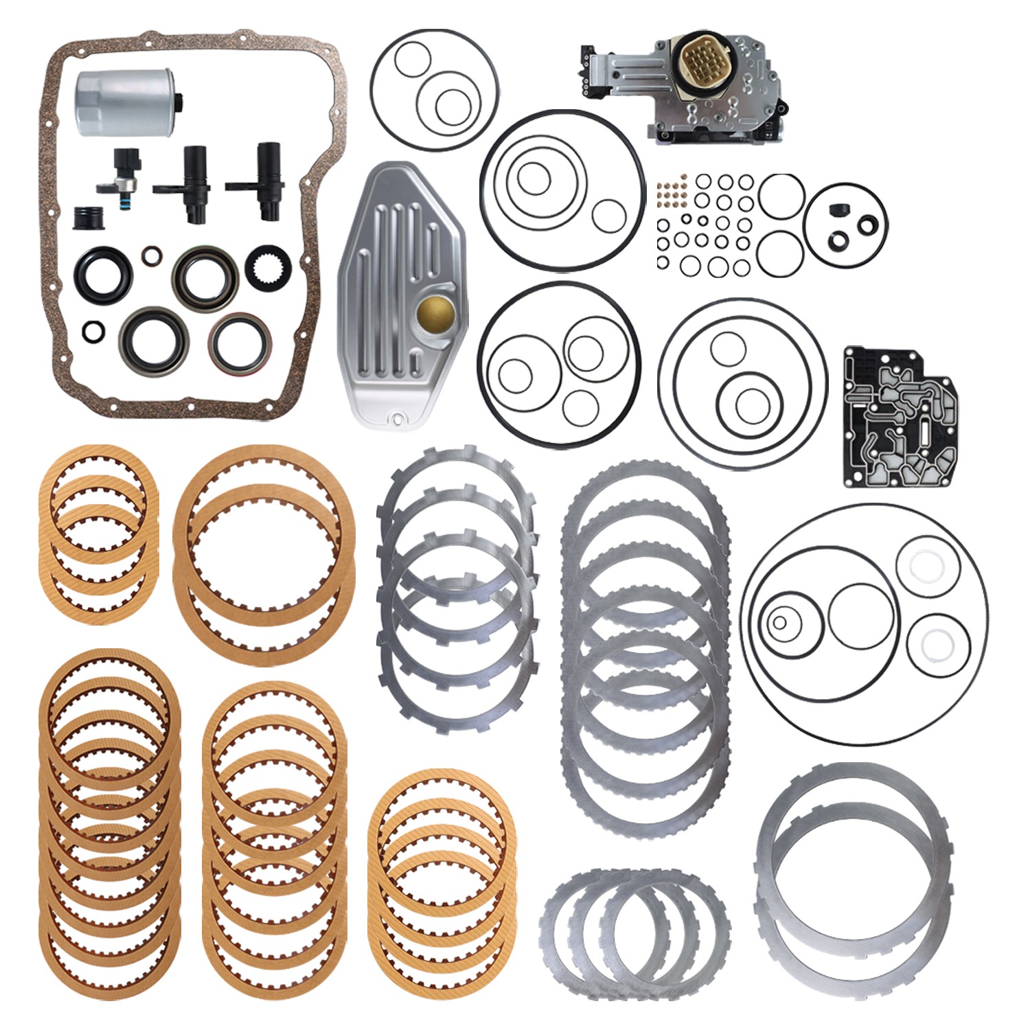 Transmissions Master Rebuild Kit Filter Friction Steel for 45RFE 545RFE 65RFE us