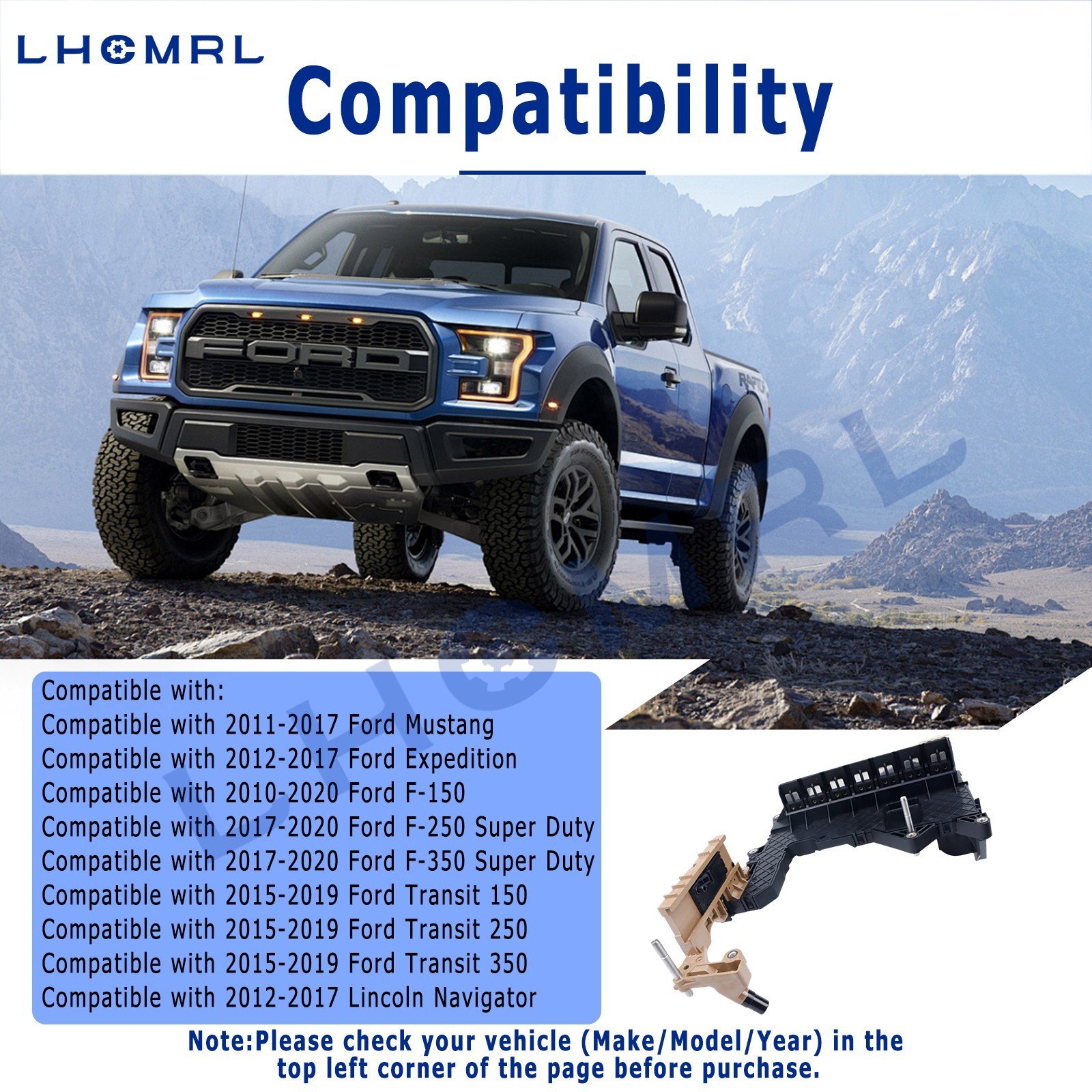 For Ford Lead Frame – 6R80 Transmission | Fits many Mustang & F-150 | AL3Z7G276D