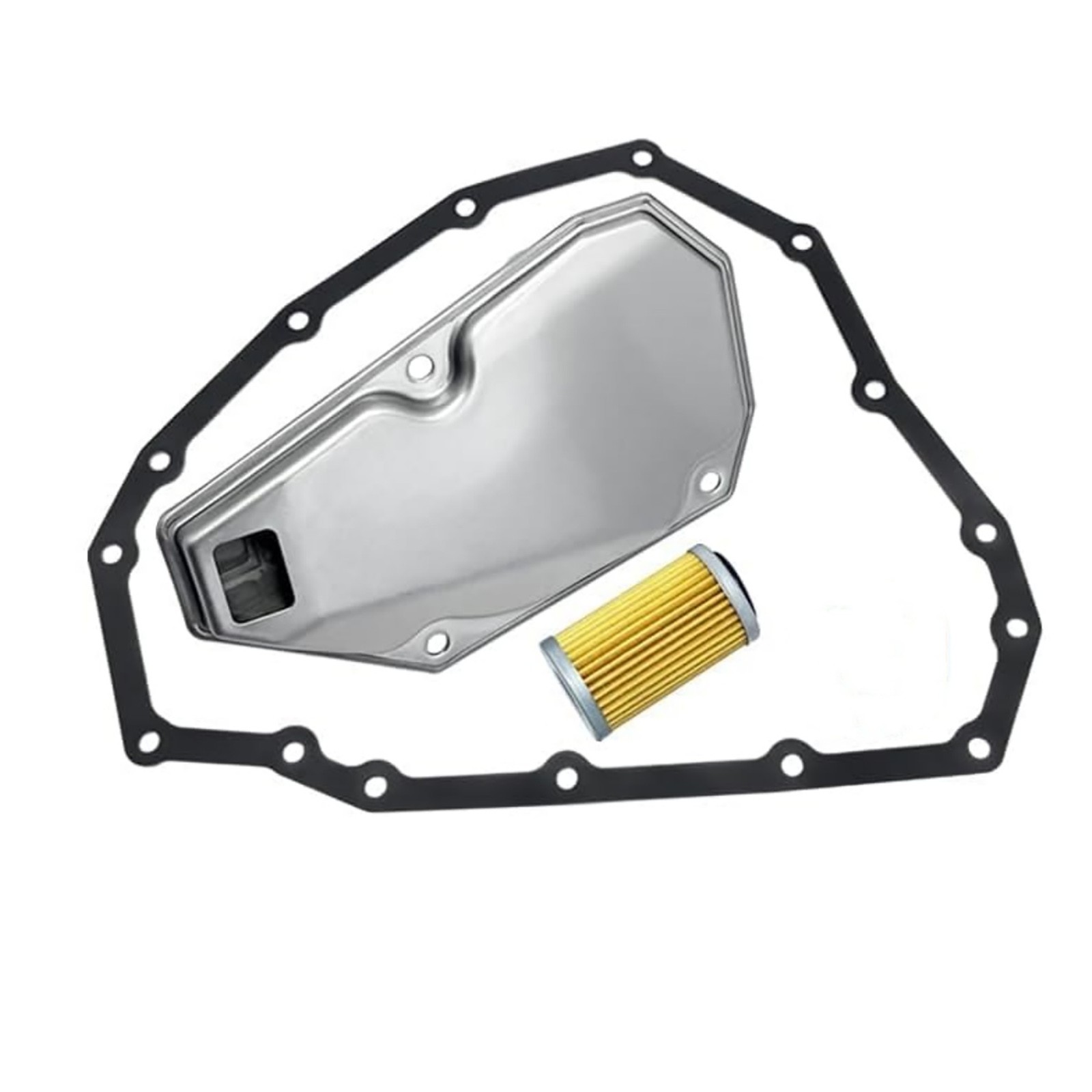 New Aluminum Transmission Filter Oil Pan Gasket Kit 33010-JF015 for Nissan
