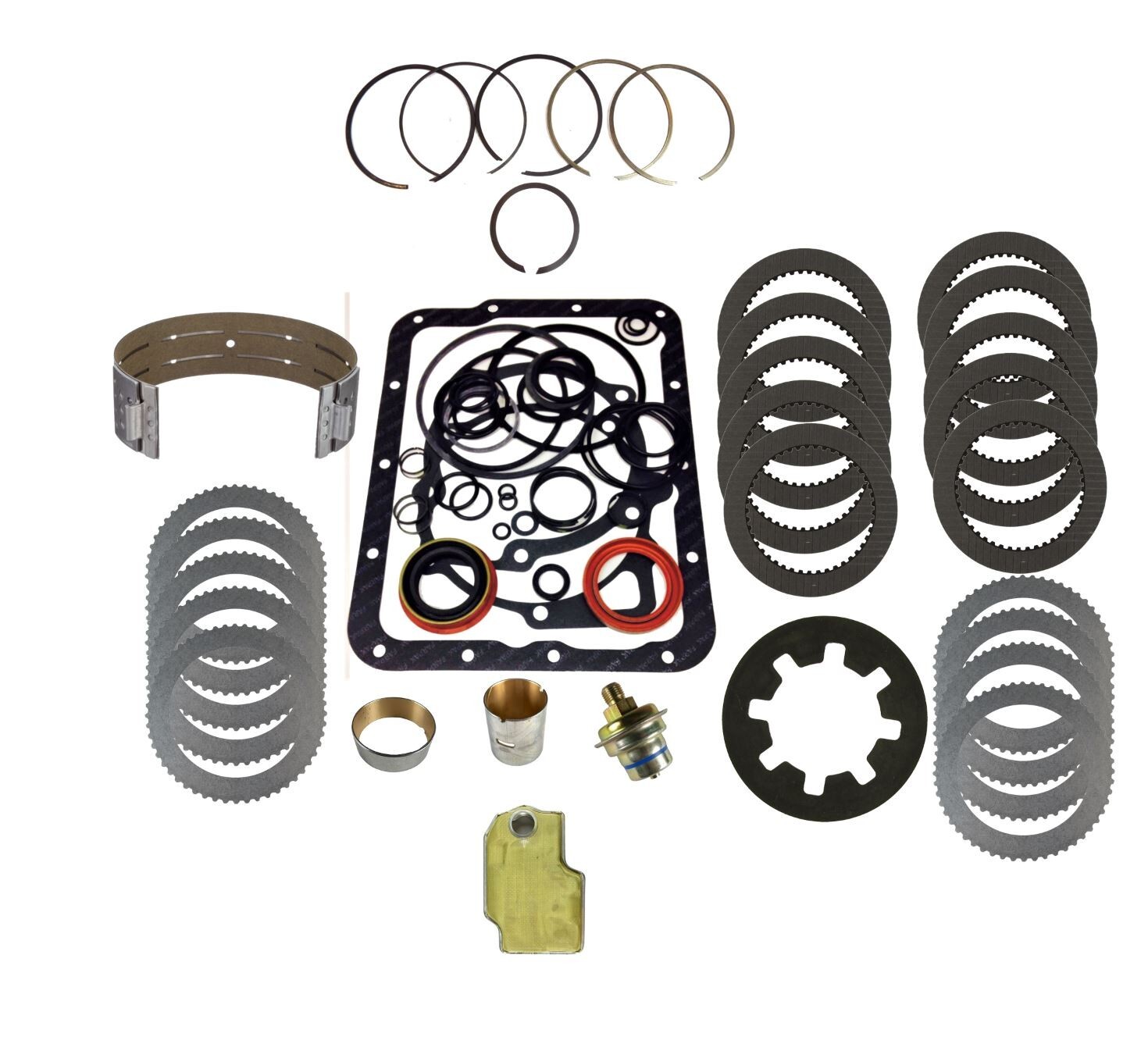Ford FMX Pro-Series Master Rebuild Kit used in 1968-81 Mustang, T-Bird, Ranchero
