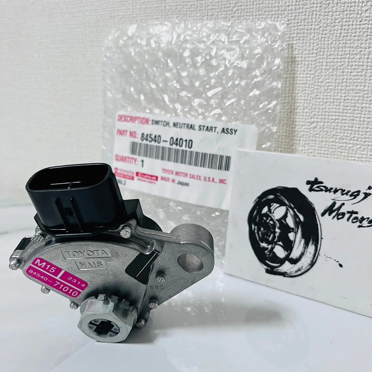 Toyota Lexus Genuine OEM 84540-04010 Neutral Safety Switch OEM New