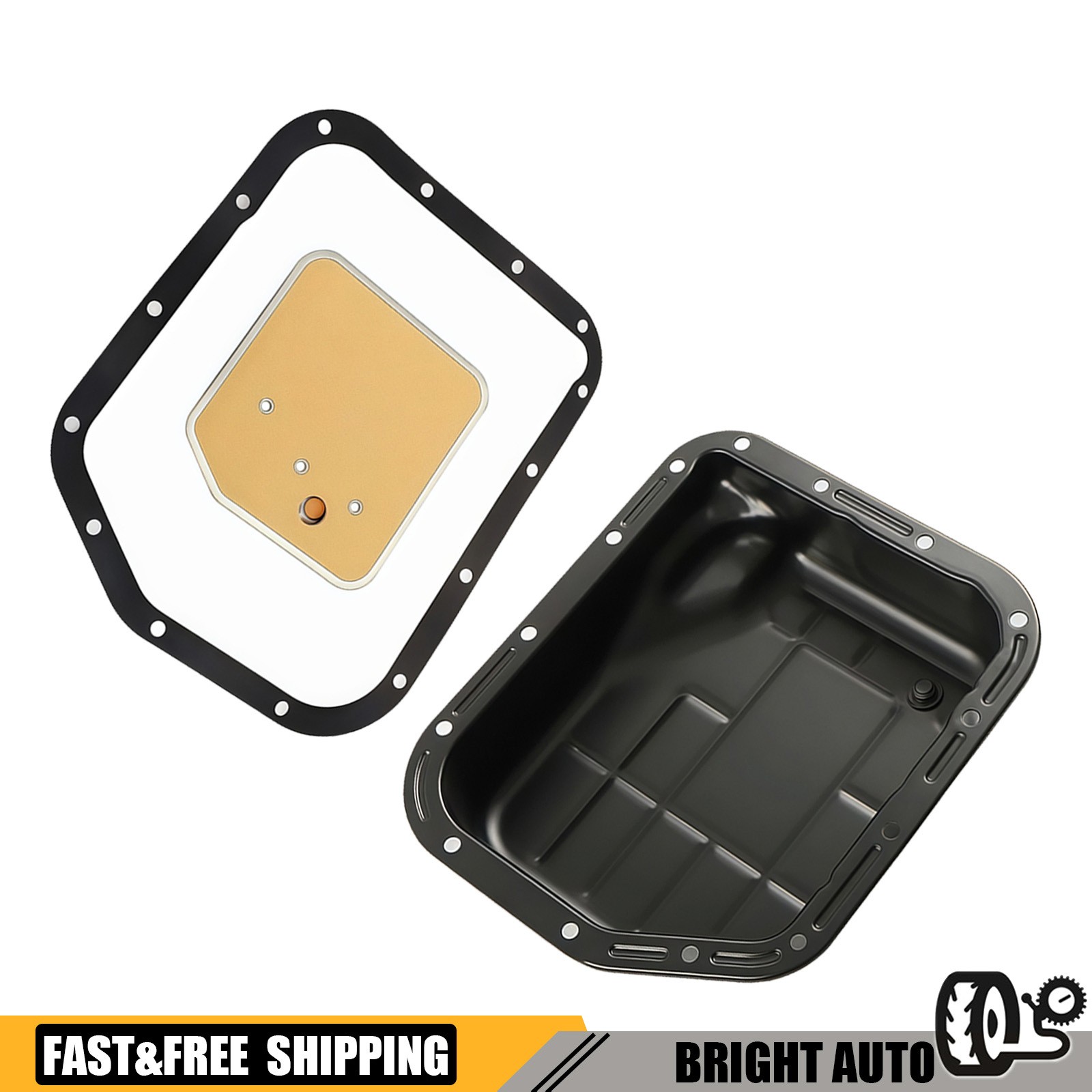 3Pcs Trans Oil Filter Pan Set For A500 40RH 42RH 42RE 44RE Jeep Dodge 88-97