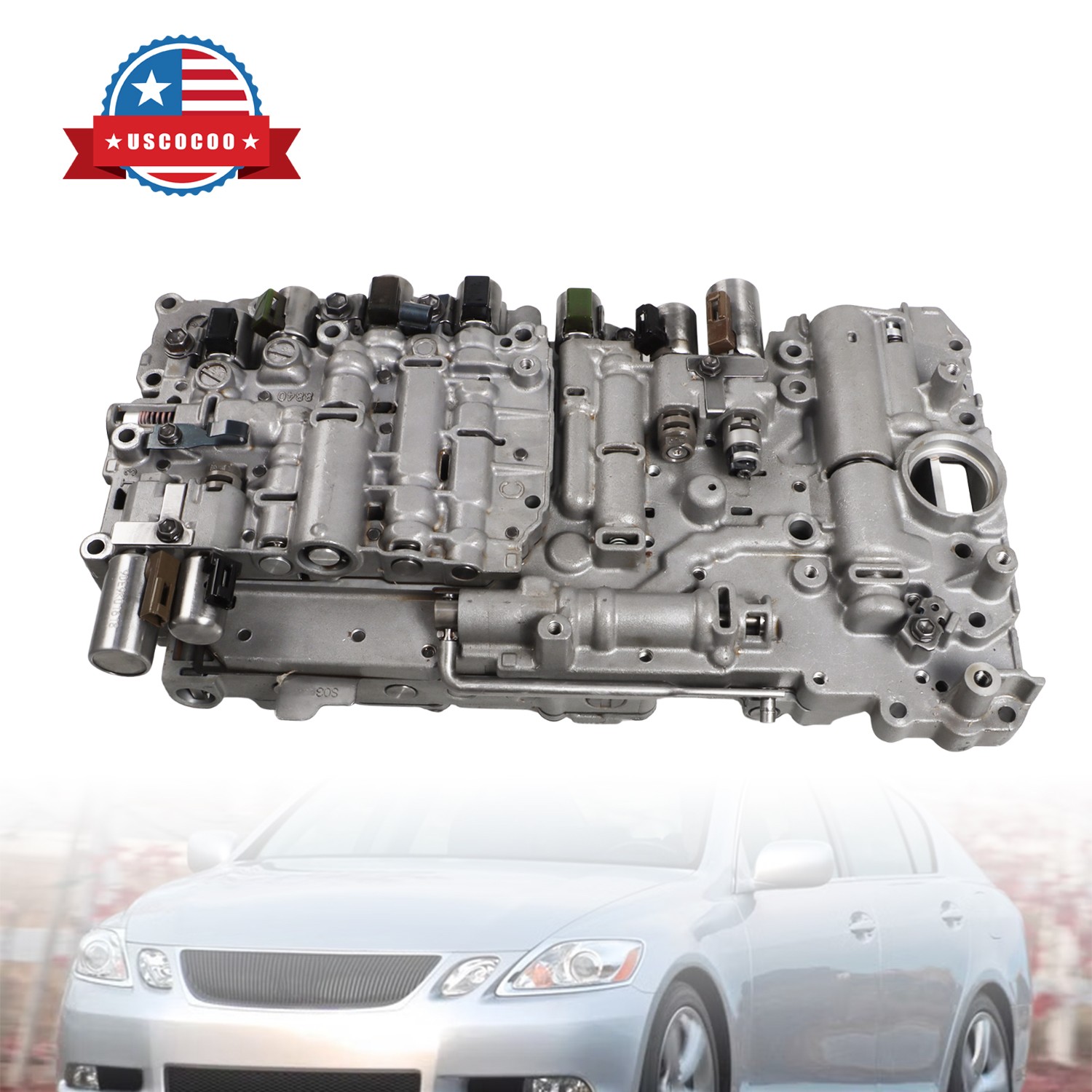 Transmission Valve Body w/ Solenoids For 6-Speed 2005-2006 Lexus GS300