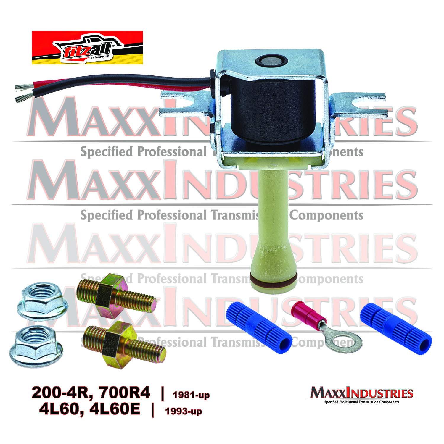 for GM TRANSMISSION LOCK UP (TCC) SOLENOID KIT 200-4R 700-R4 4L60E 4L65E K77929U