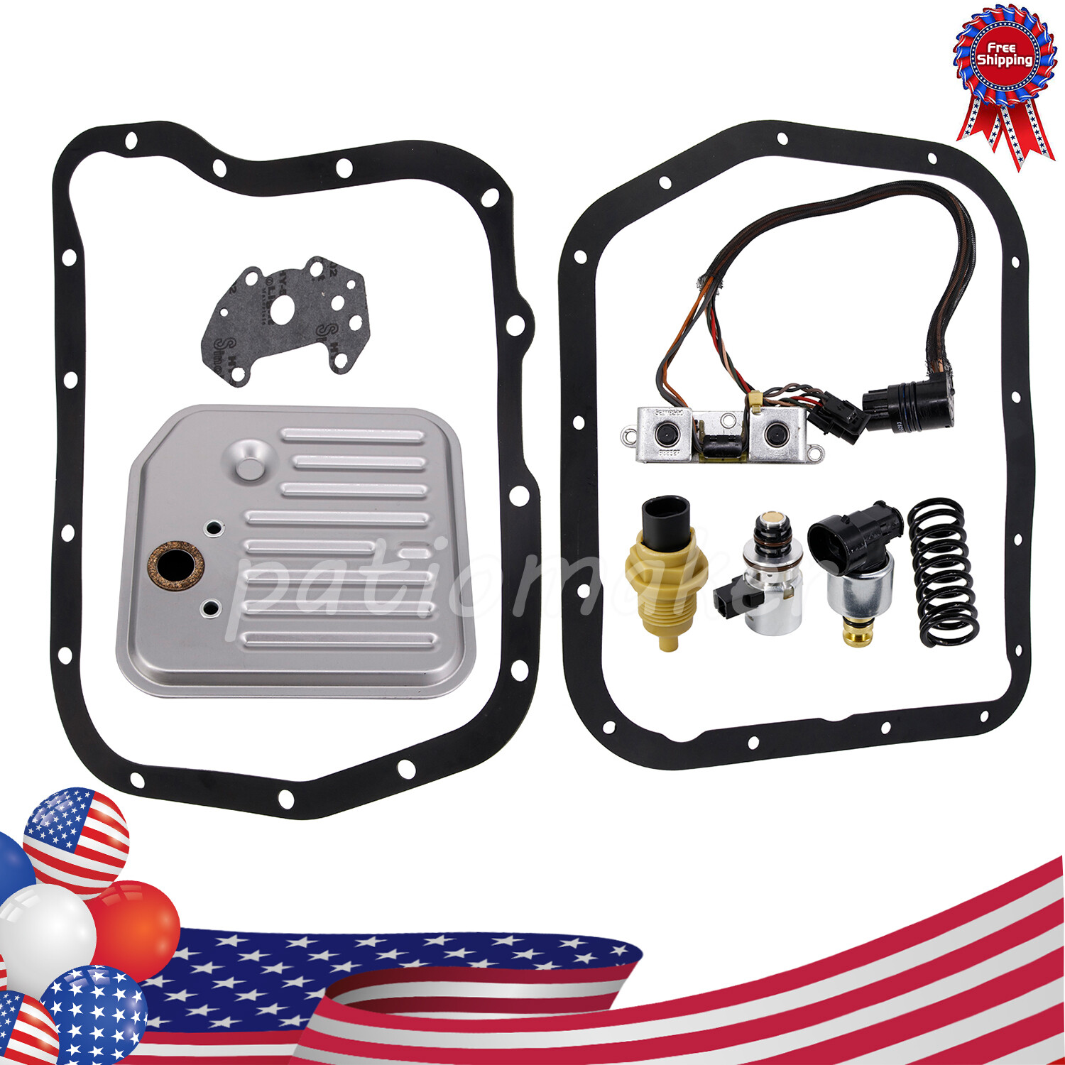 Transmission Filter Kit Solenoid & Sensor for 1998 Dodge Ram 3500 Base Extended