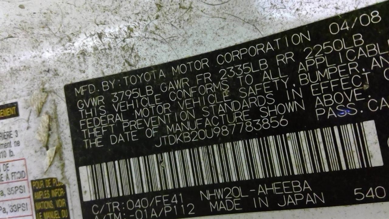 Toyota Prius 2008 Automatic Transmission 306K Miles 3090047040 5829