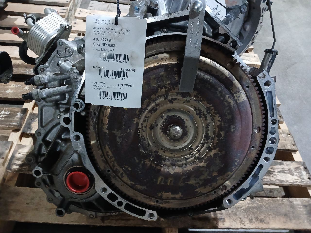 Automatic Transmission FWD Fits 14-17 RLX 3432524