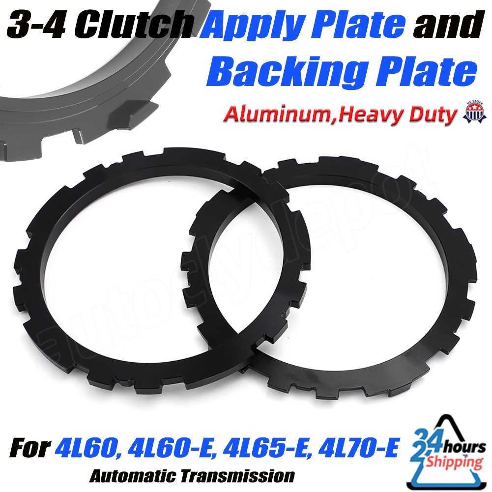 3-4 Clutch Apply Plate and Backing Plate Fits 4L60E 4L65E 4L70E Transmissions US