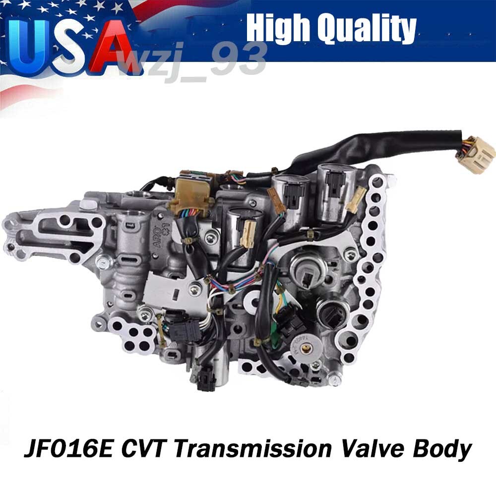 JF016E CVT Transmission Valve Body with Solenoids For 2012-2019 Nissan NV200