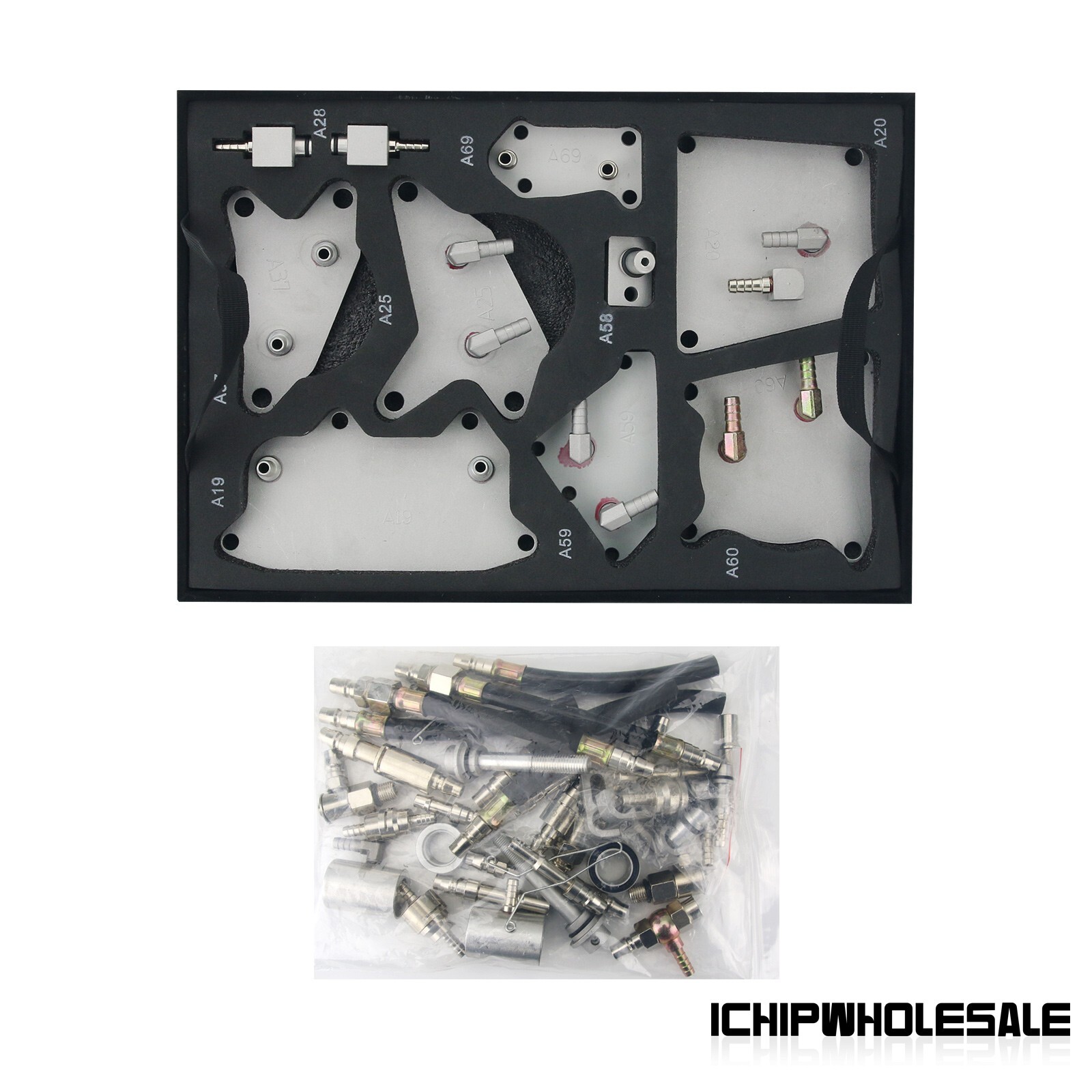 116Pcs Aluminum Alloy Automatic Gearbox Joints Transmission Oil Switch Joint
