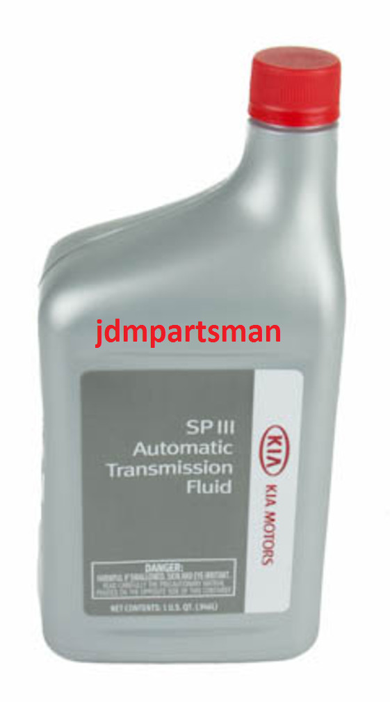 Kia Genuine SPIII SP3 Automatic Transmission Fluid OEM (1 Quart) UM010-CH002