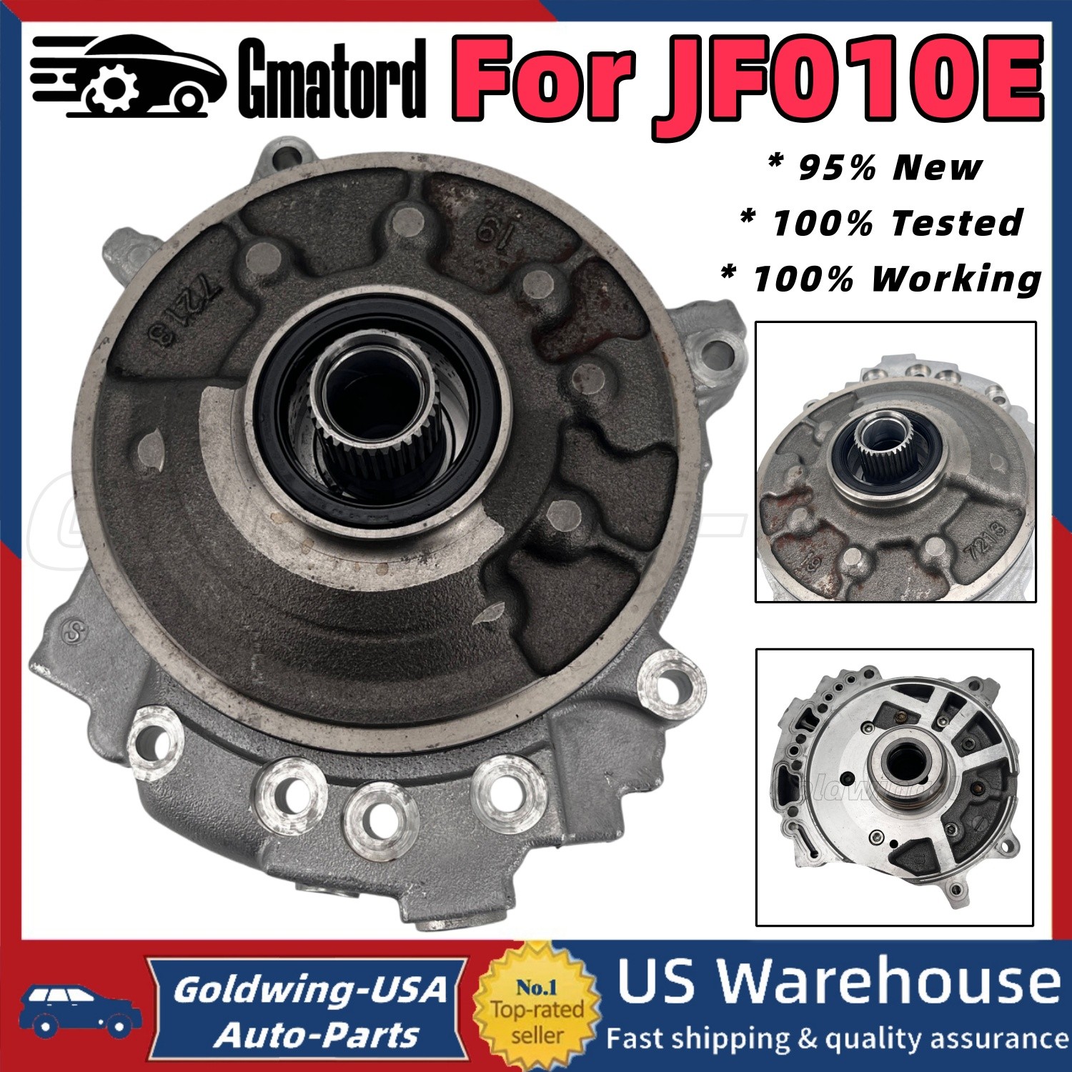 CVT Transmission Oil Pump Assy RE0F09A RE0F09B JF010E for Nissan Murano 2003-Up