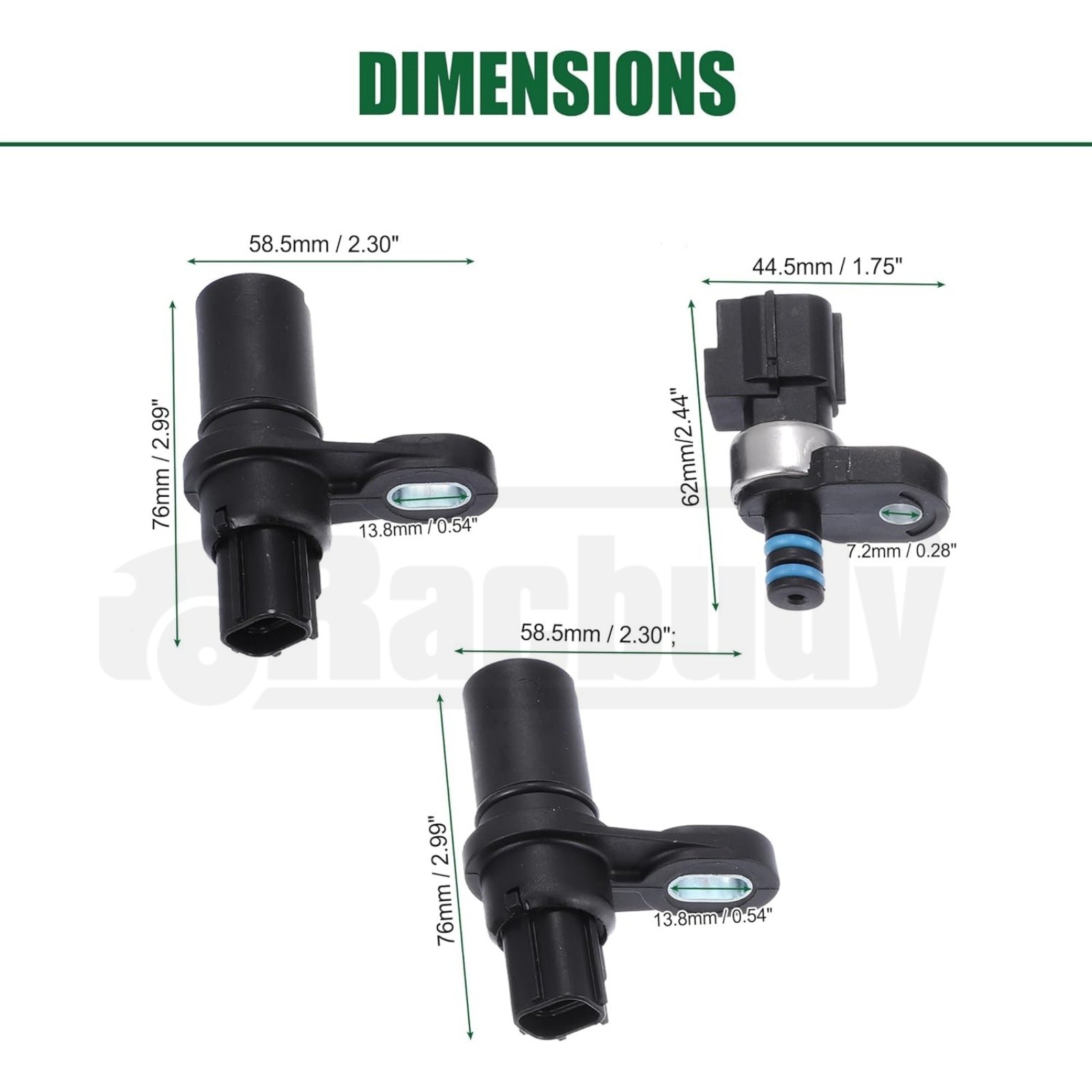 New Pressure Transducer + Speed Sensors Kit For Ram 1500 Jeep Dodge 45RFE 545RFE