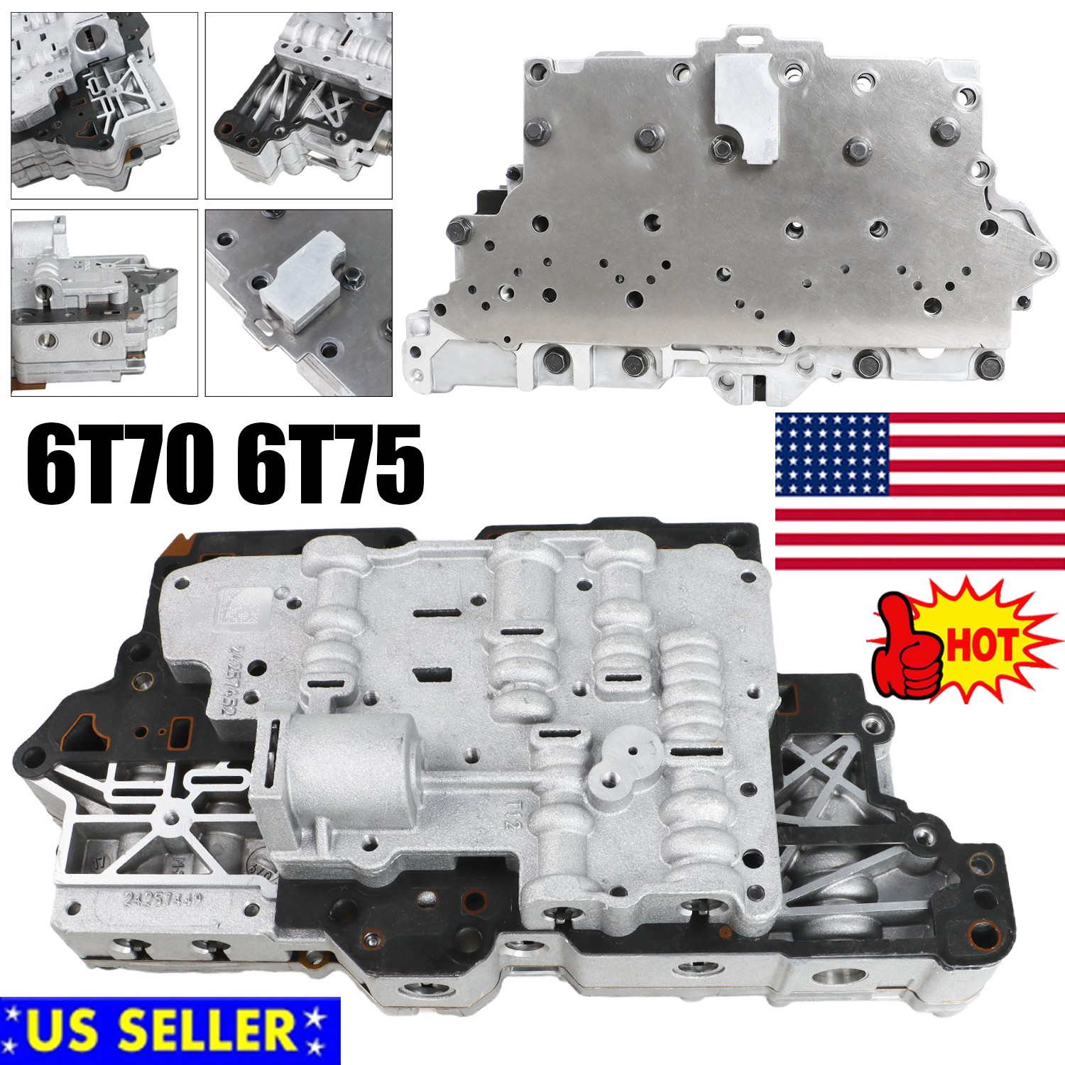 6T70 6T75 Valve Body For Chevrolet Impala 2012-2019 Cadillac SRX XTS 2010-2016