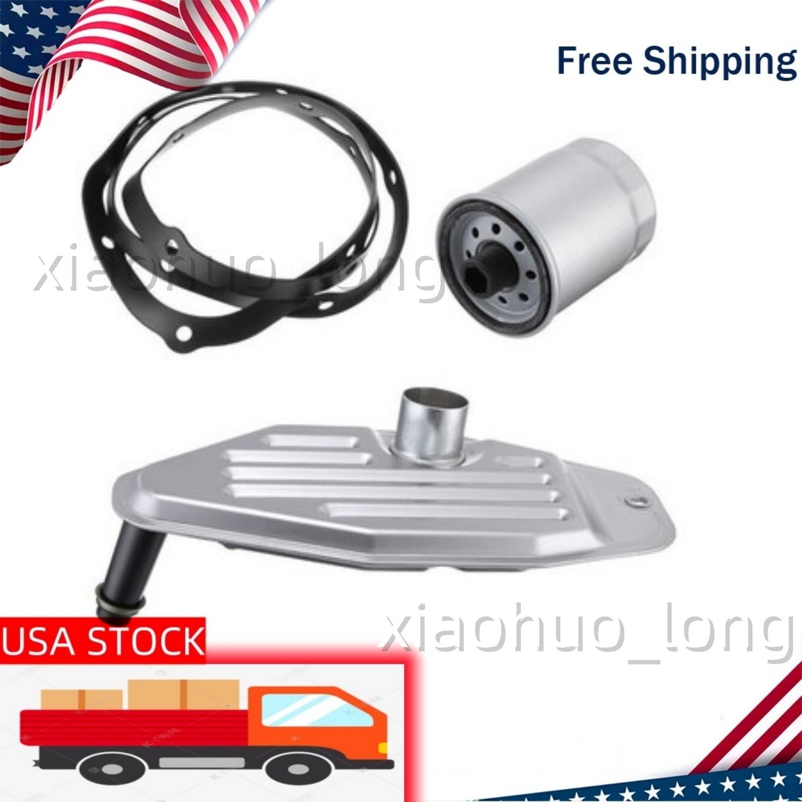 Transmission Oil Filter Kit W/ Pan Gasket For 11-17 Dodge Ram 1500/2500/3500 US