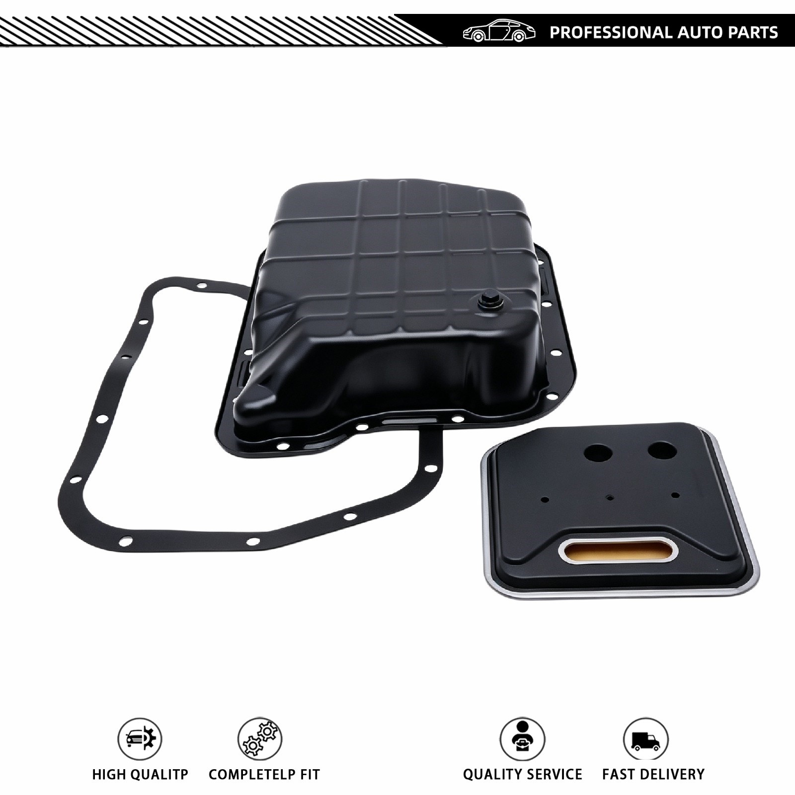 Fit Dodge Ram 1500 2500 3500 98-07 48RE Transmission Oil Pan Gasket Filter Kit
