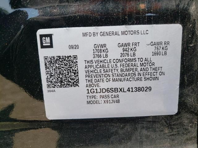 Automatic Transmission Fits 18-20 SONIC 146780