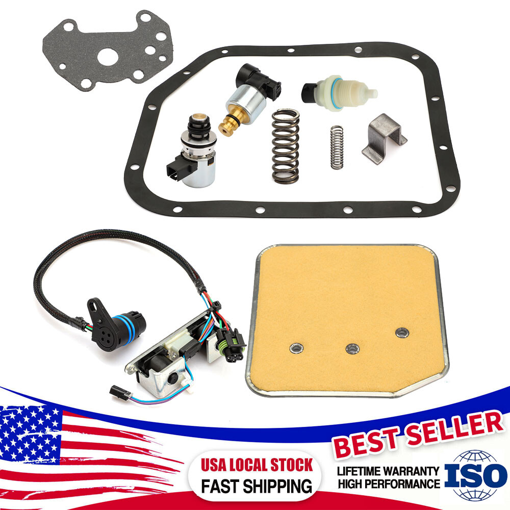 Solenoid Service & Upgrade Kit 46RE 47RE 48RE A518 Heavy Duty For Dodge 1994-99
