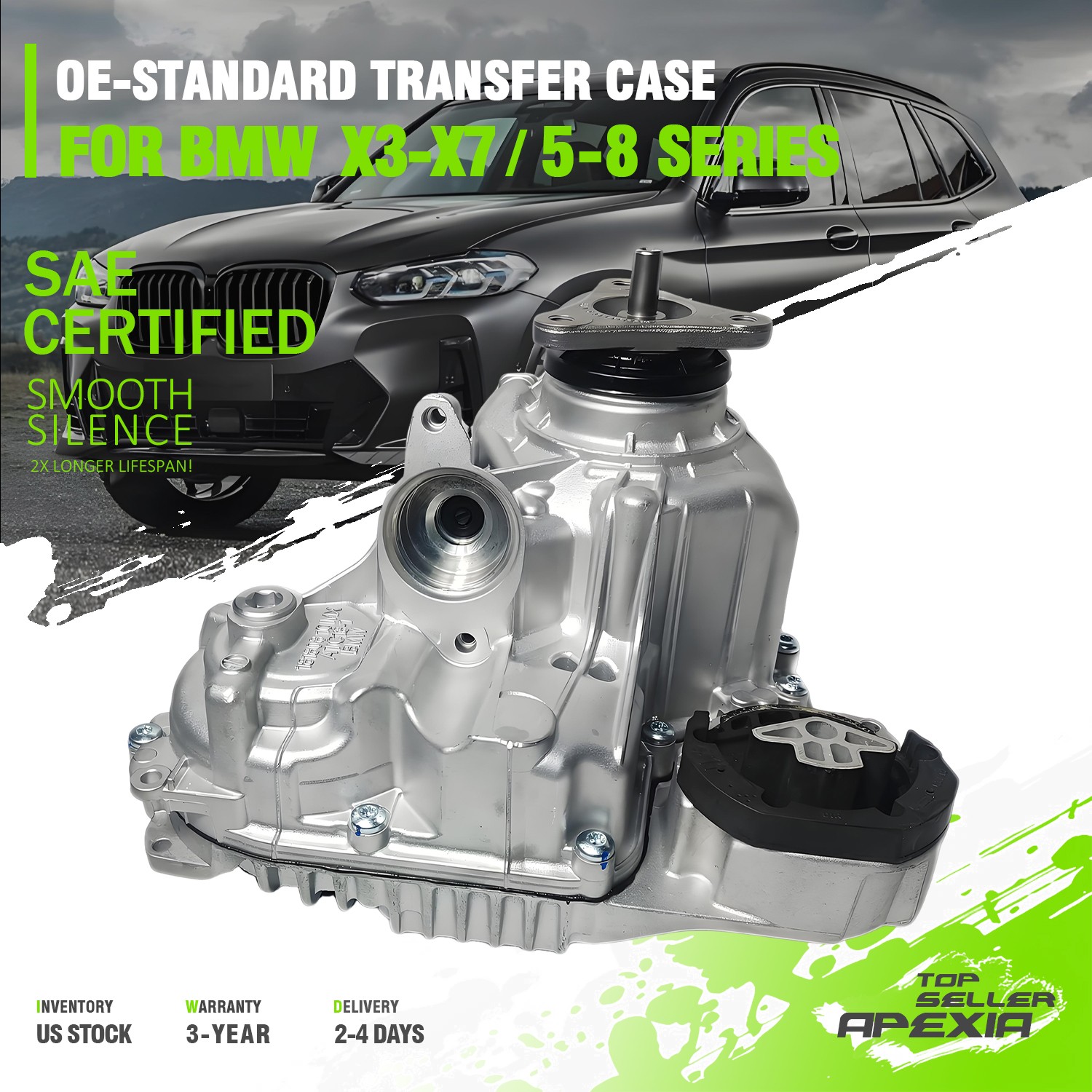 TRANSFER CASE ATC13-1 For BMW M850 M5 M6 Series X3 X5 X6 X7 XDRIVE M Series