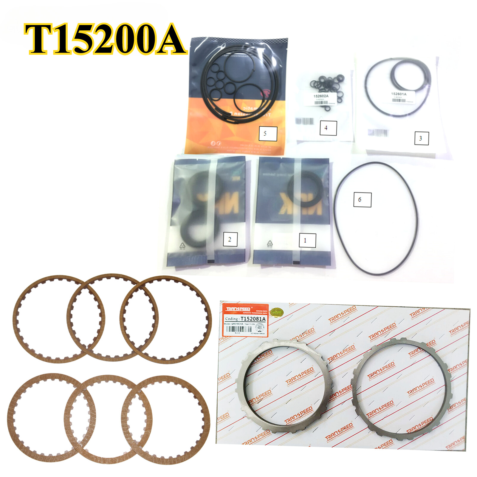 QR019CHA CVT for Chery E5 Auto Transmission Master Rebuild Kit Clutch Fast Ship