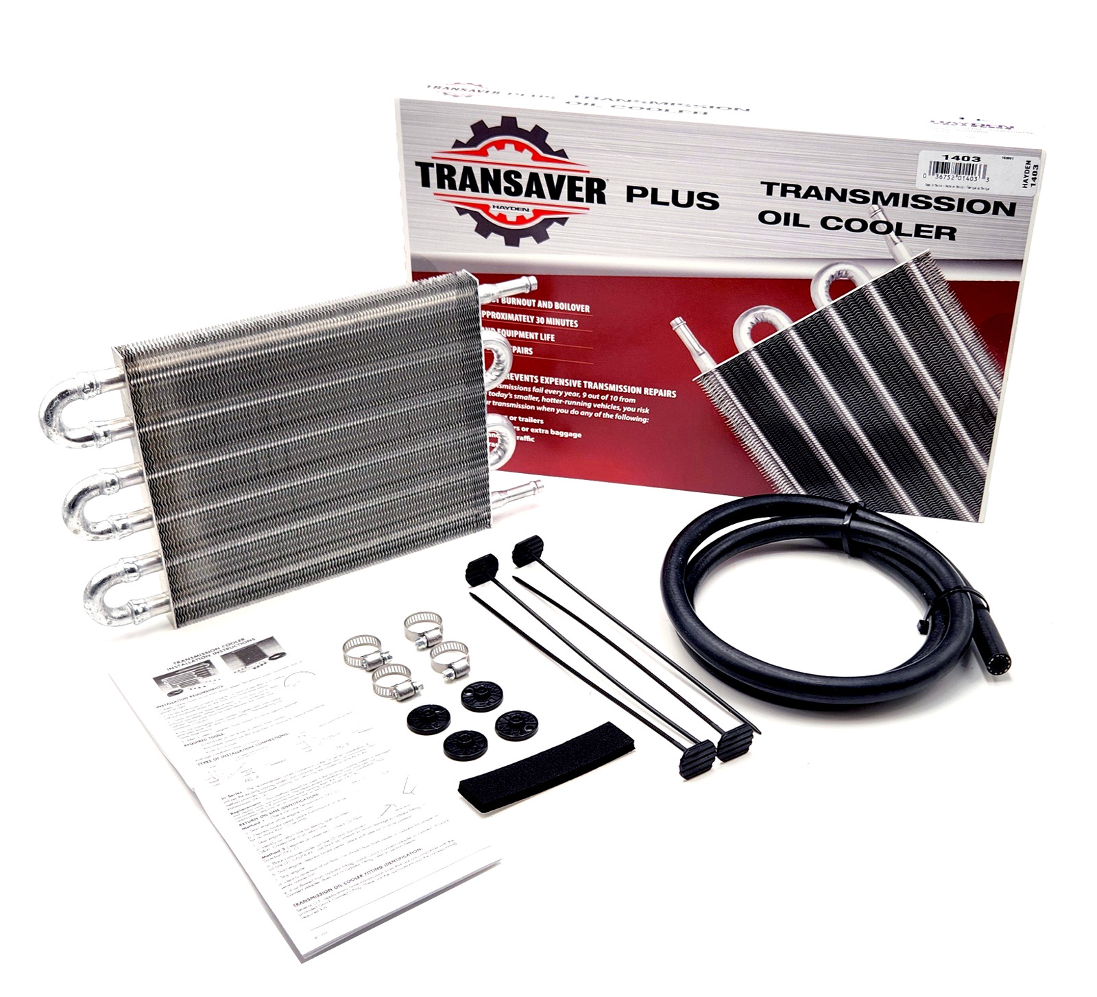 Hayden Automotive 1403 Transaver Ultra-Cool Transmission Cooler, OC-1403