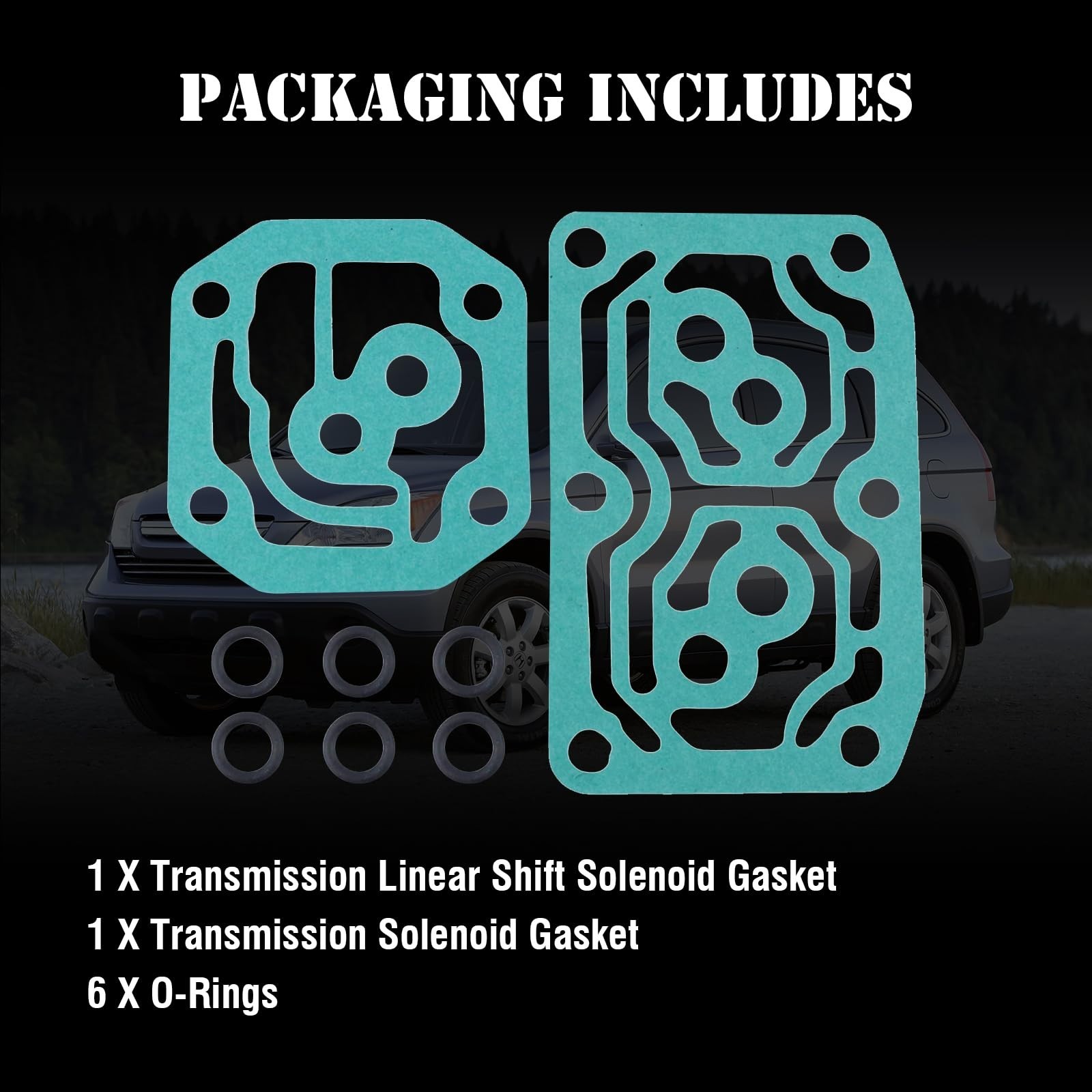 Transmission Solenoid Gasket Kit for Honda CR-V Accord TSX RSX | O-Ring Seal Set
