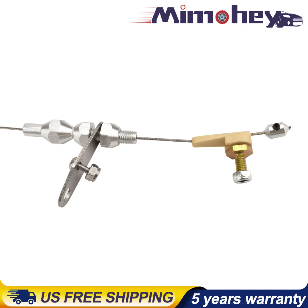 New Black Kickdown Cable Kit Fits Ford/AOD Lokar KD-2AODU