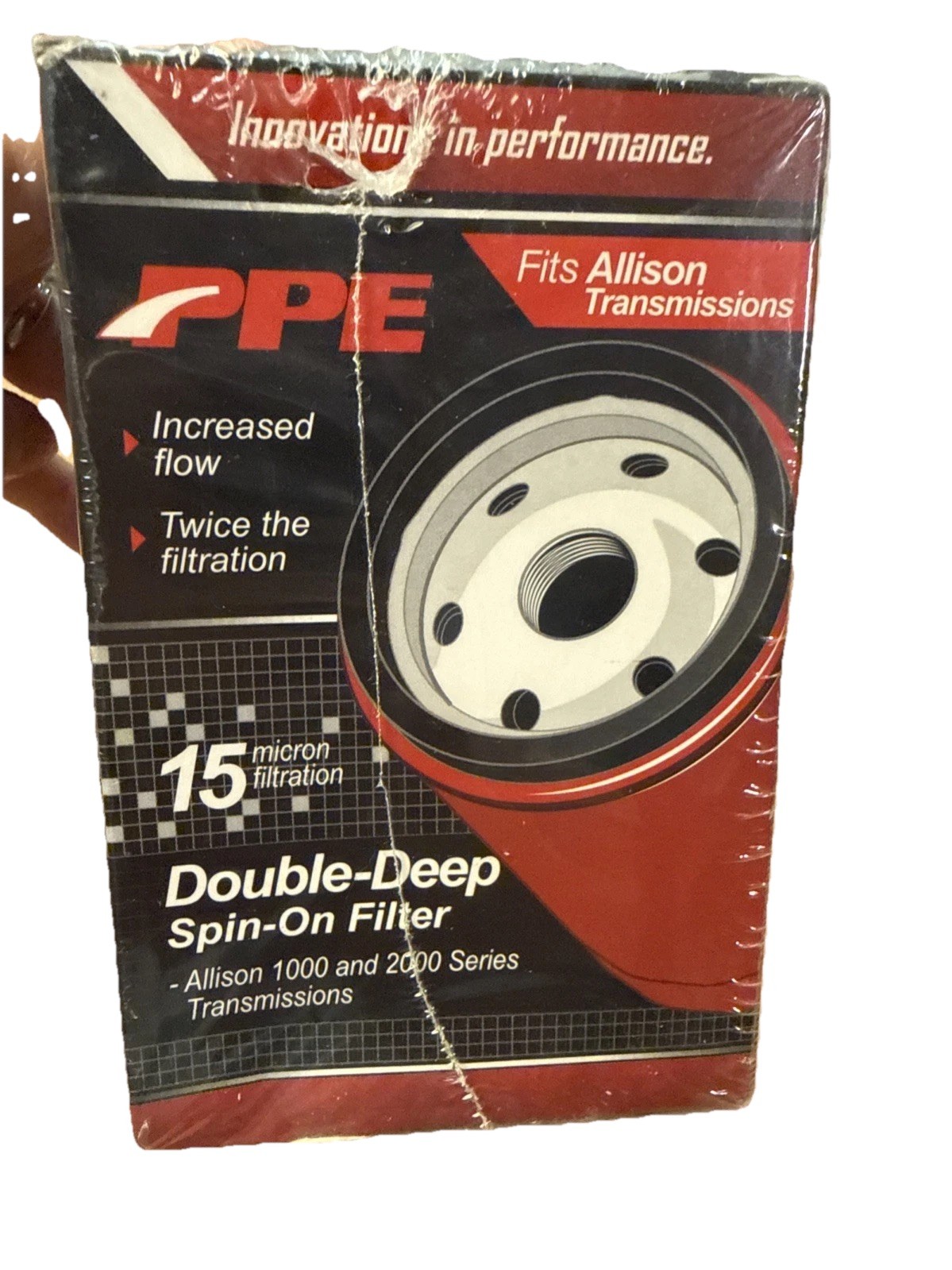 PPE Double Deep Spin On Filter For 01-19 Allison 1000/2000 Series Transmissions