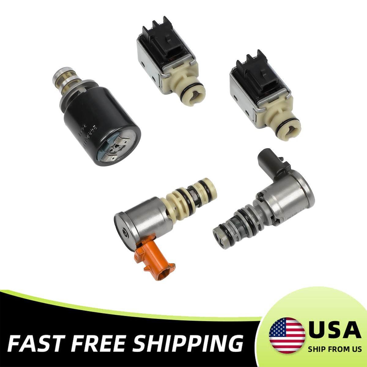 Refurbished Shift Solenoid 4L60E 4L65E Aluminum Gearzaar TMS-4L60E-5PCS