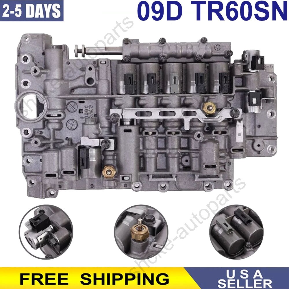 TR60SN 09D 09D325039A Valve Body With Solenoid For VW Touareg 02-11 Audi Q7