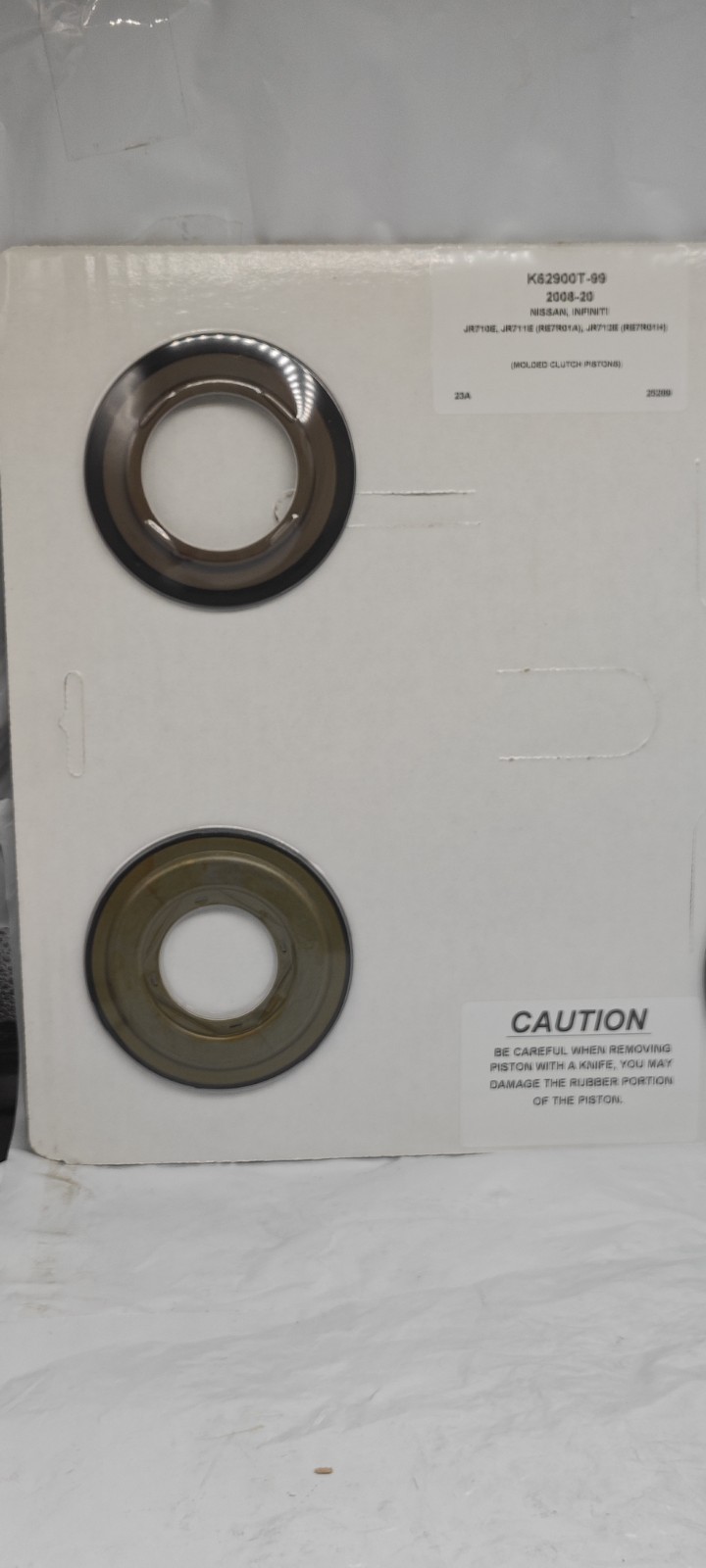 . JR710E, JR711E RE7R01A JR712E Transmission Piston kit 4 Pieces 2008-2020