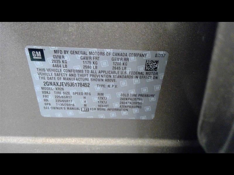 Automatic Transmission FWD 1.5L Fits 18-19 EQUINOX 2273300