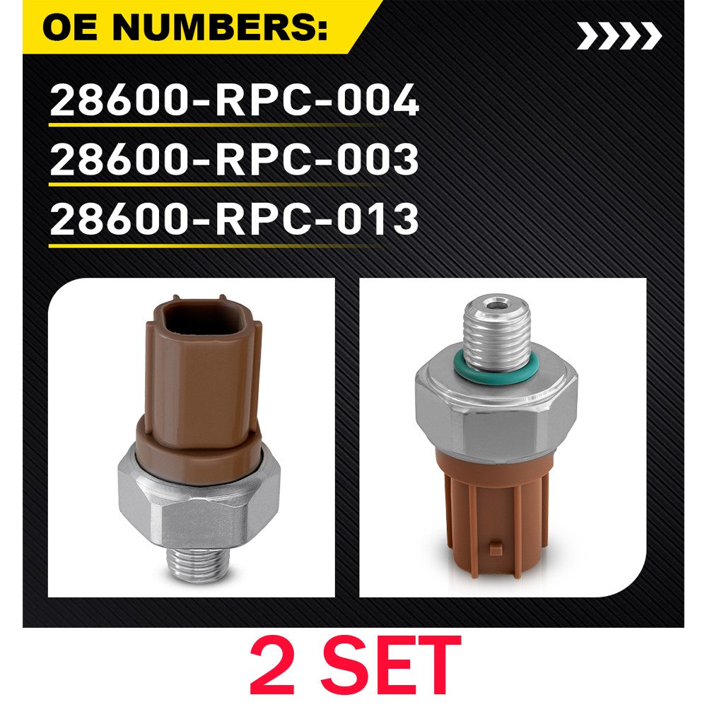 Transmission Fluid Pressure Switch 2X Fits Honda 06-11 Civic 1.8L 07-08 Fit 1.5L