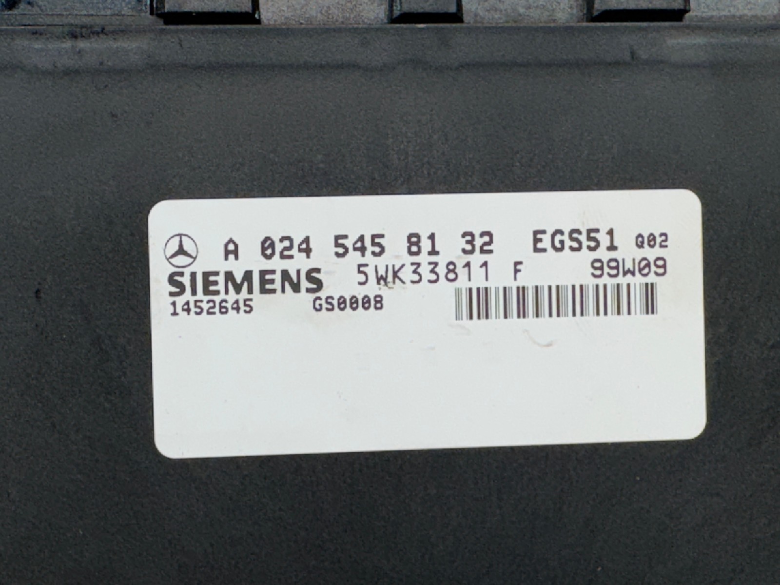 OEM Mercedes 99 W202 C280K SIEMENS auto transmission 1 TCM ( READ Description)