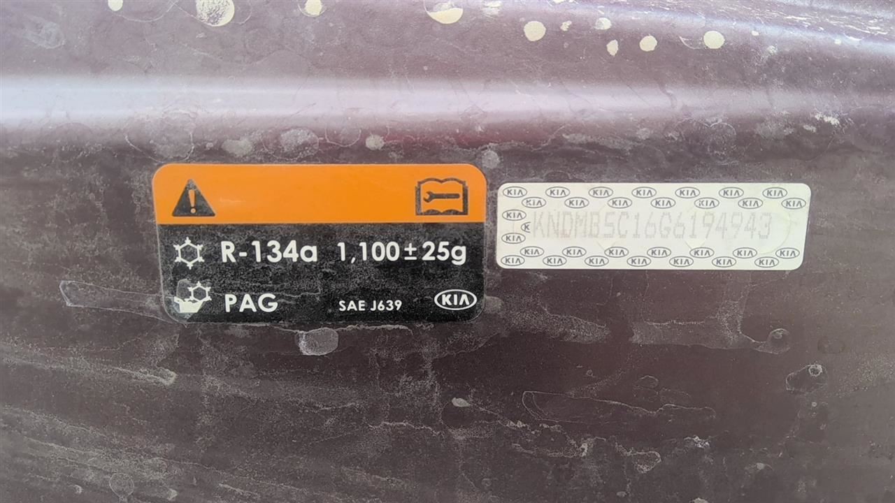 2015 – 2018 Kia Sedona Automatic Transmission 6 Speed 3.3L FWD AOD
