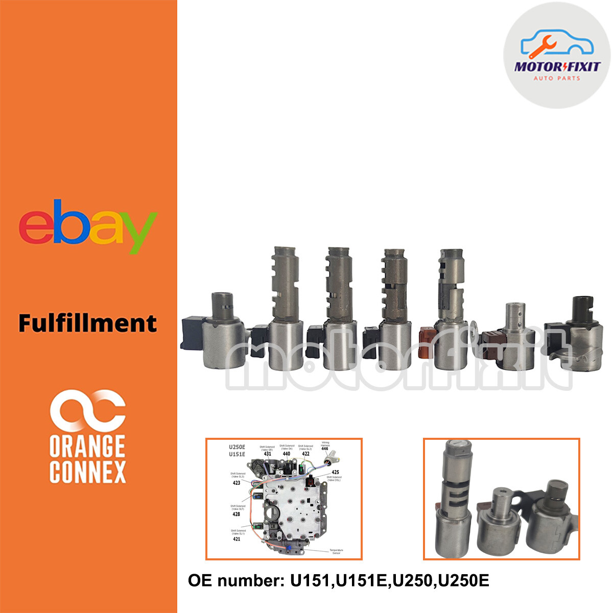 Transmission Solenoid Valve Kit for LEXUS ES TOYOTA CAMRY/Solara U150 U151 U151E