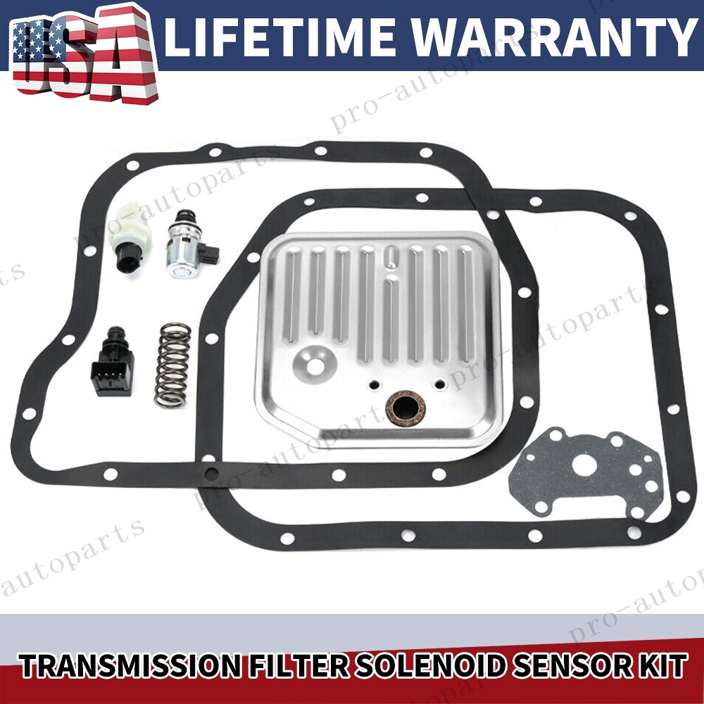 For Dodge Ram 2000-Up A518 46RE 48RE Transmission Filter Kit Solenoid & Sensor