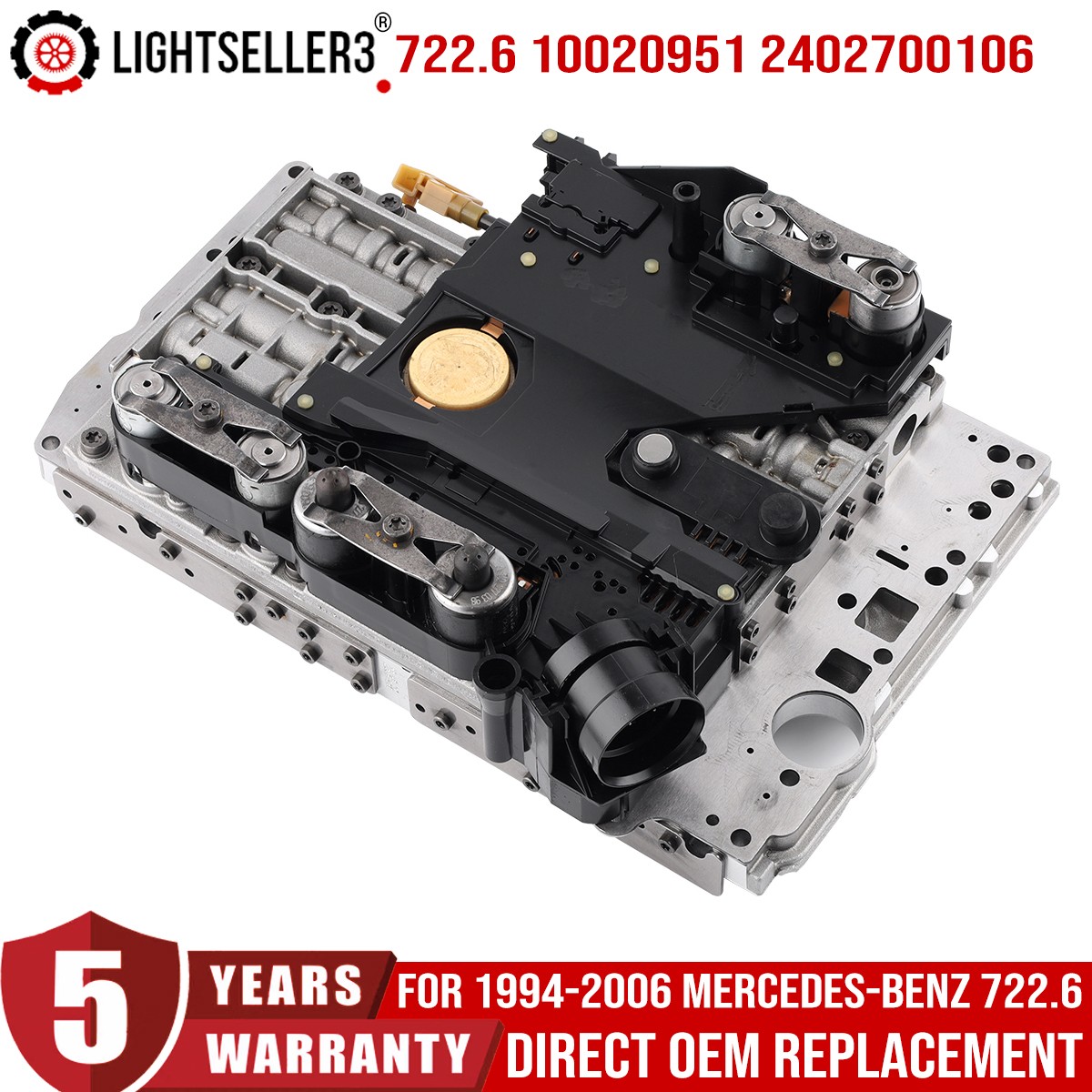 722.6 Transmission Valve Body Solenoid 10020951 For 1994-2006 Mercedes Benz