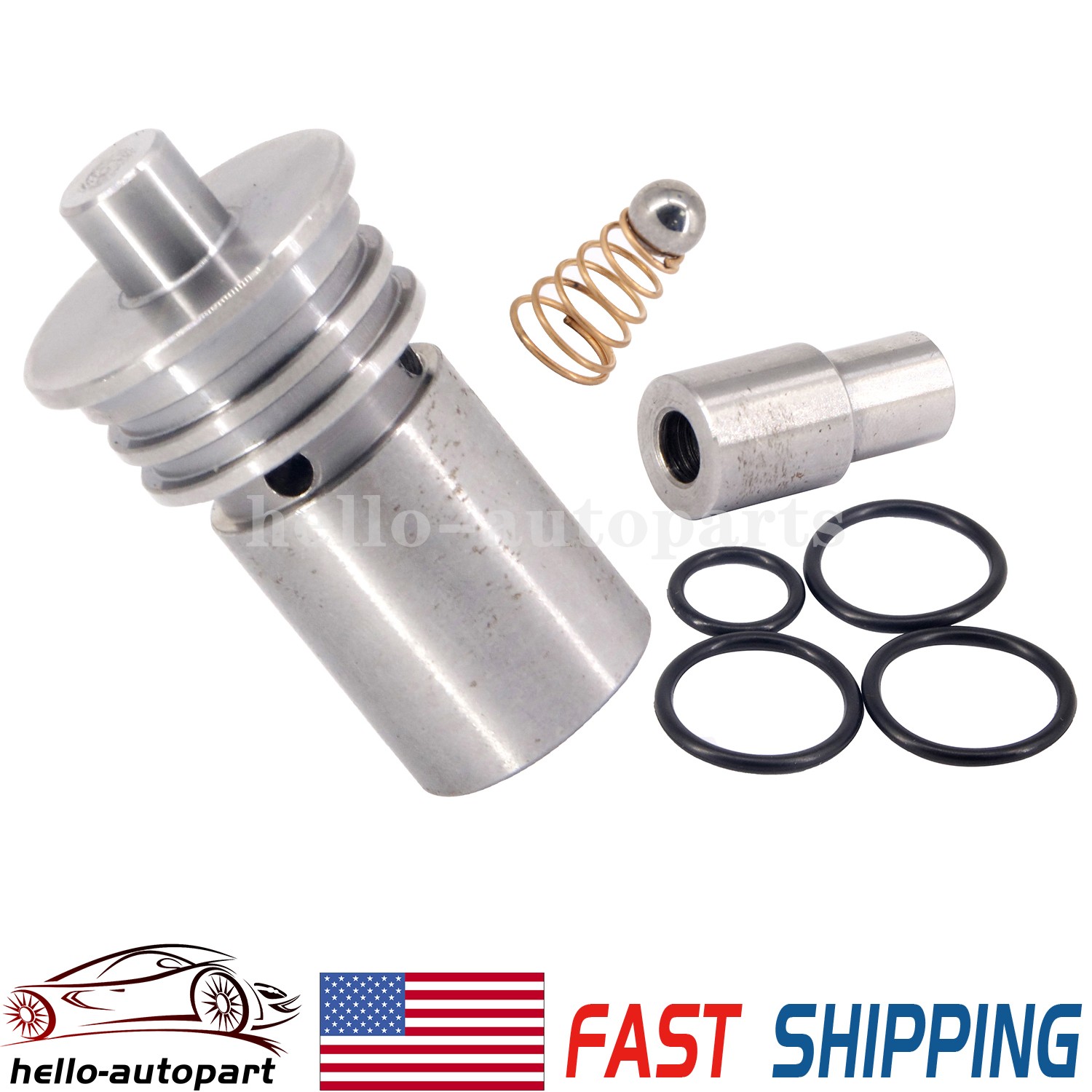 Transmission Cooling System Upgrade Kit Flow Bypass Valve Kit For GM 6L80 STL010