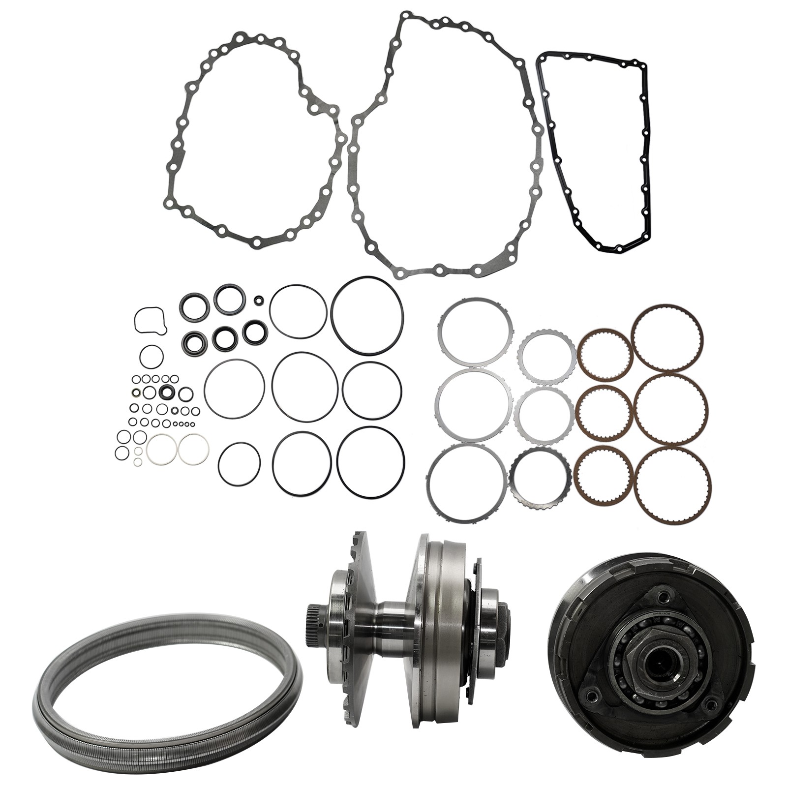 CVT Transmission Pulley Set with Chain Belt & Master Rebuild Kit JF011E RE0F10A