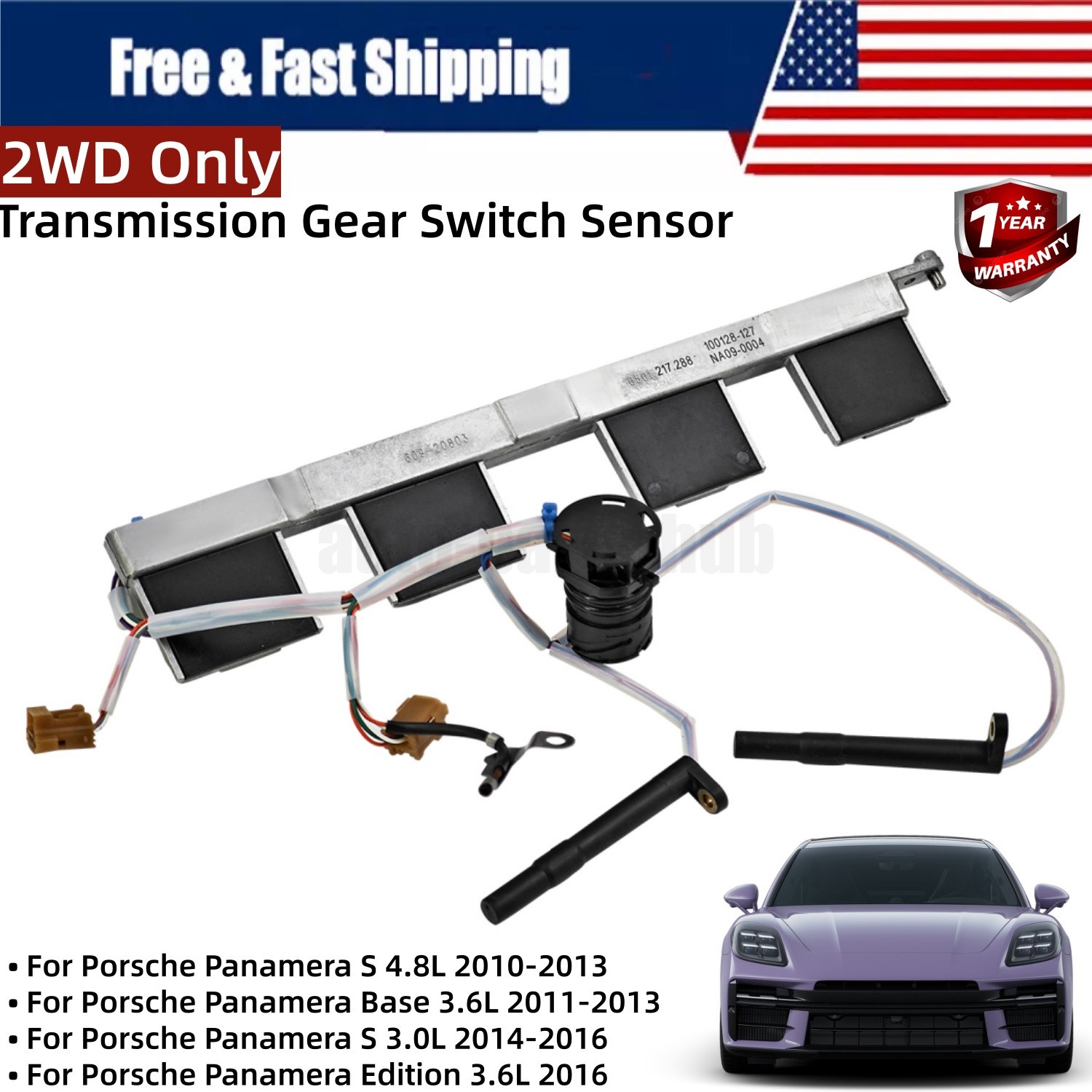 97031708501 For Porsche Panamera PDK transmission Gear switch sensor 2WD Only