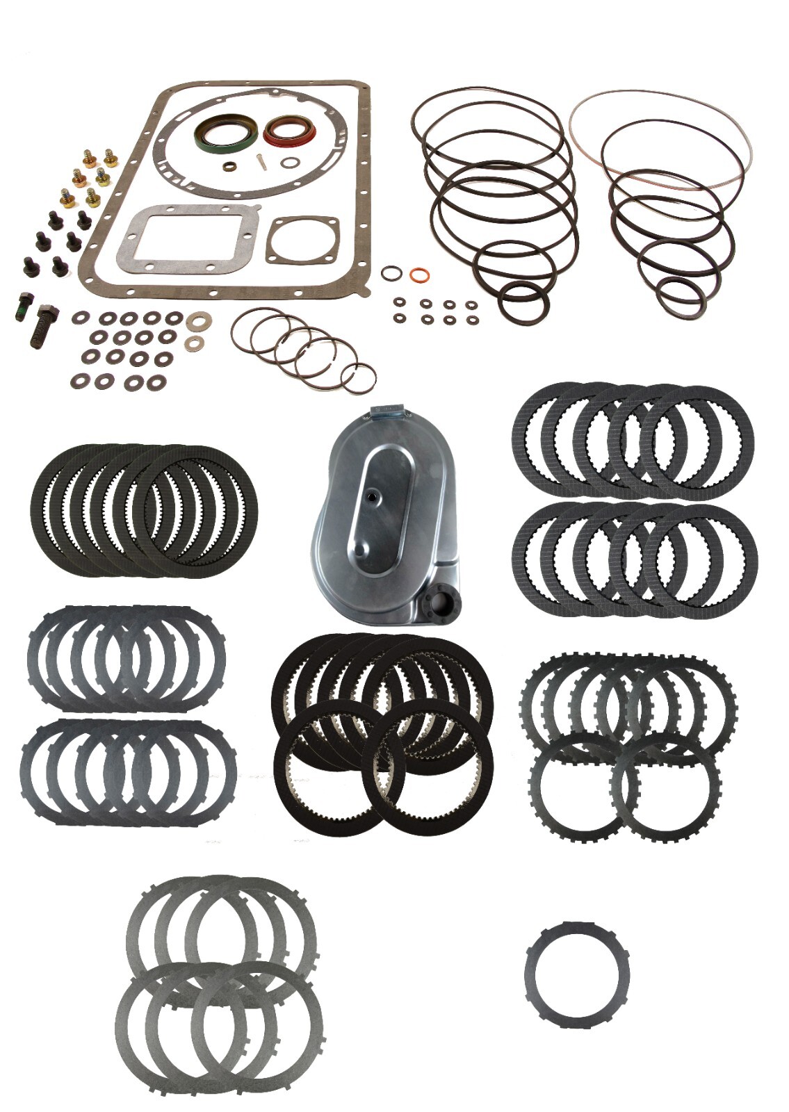 AT540 / AT545 Master Rebuild Kit with Friction & Steel Clutches & Deep Filter